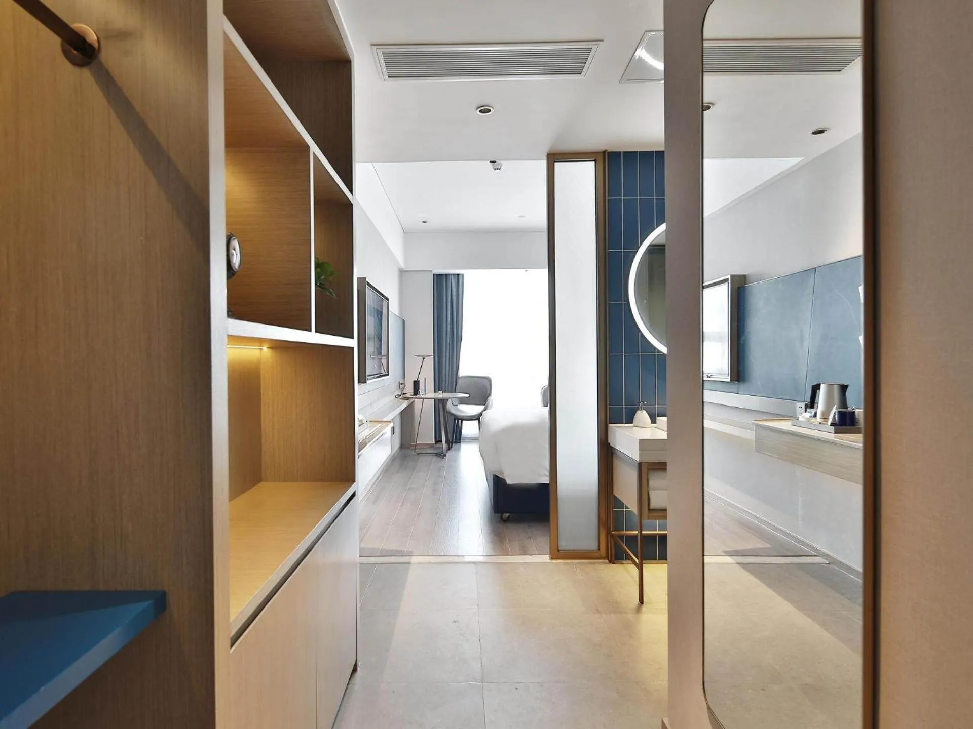 Bed in Kyriad Marvelous Hotel NanChang Xiang Lake Jinsha Avenue