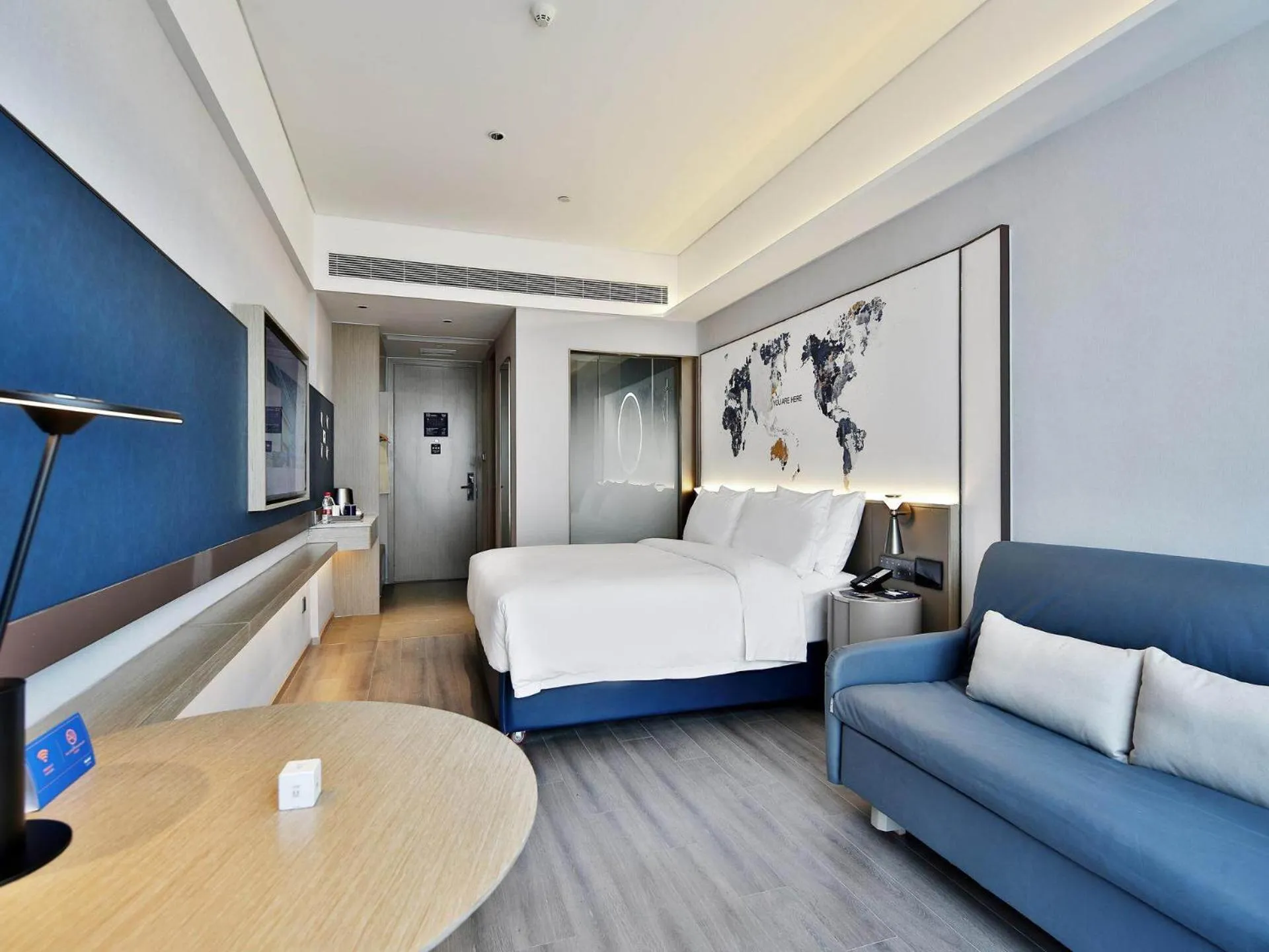 Bed in Kyriad Marvelous Hotel NanChang Xiang Lake Jinsha Avenue