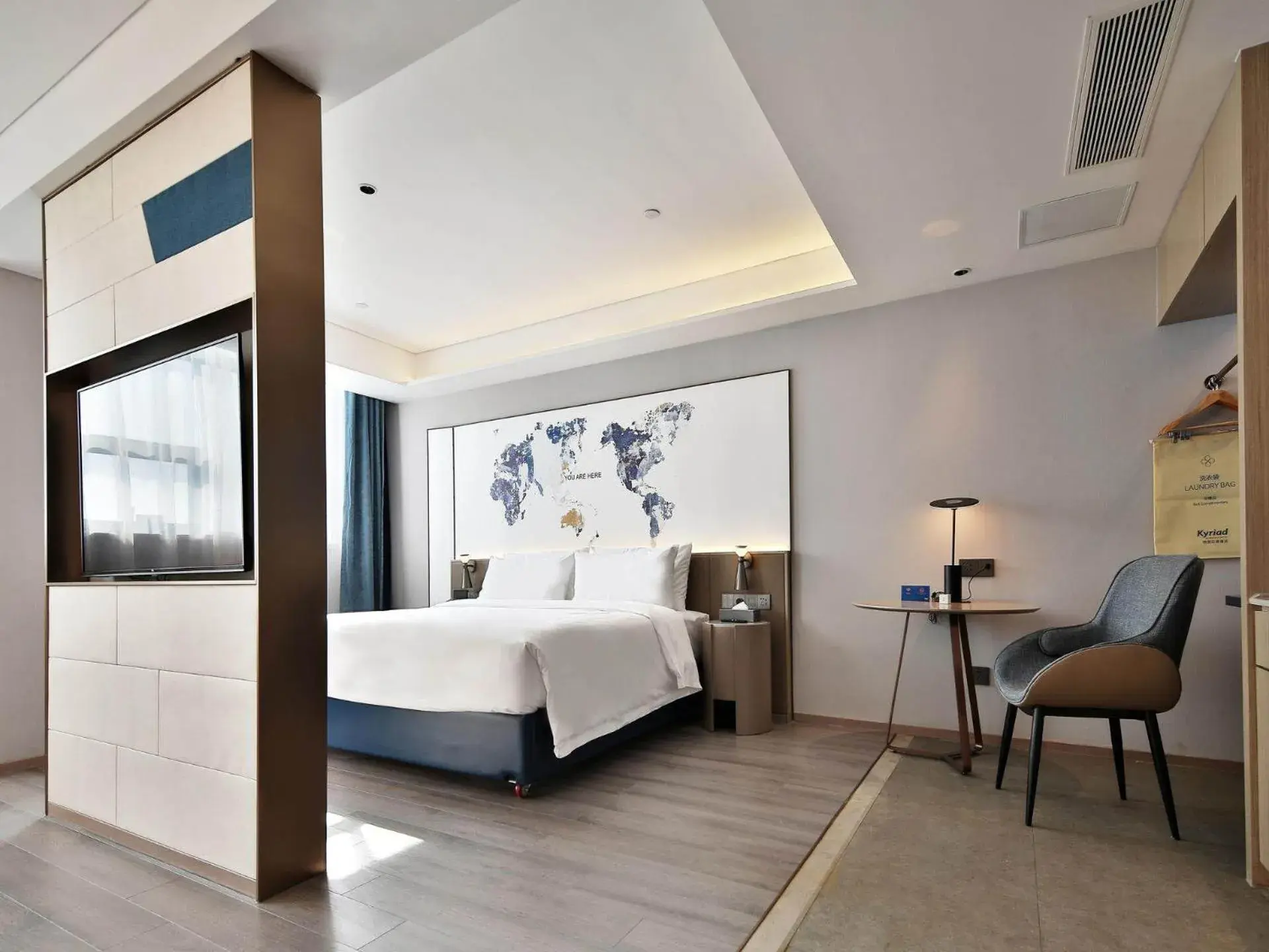 Bed in Kyriad Marvelous Hotel NanChang Xiang Lake Jinsha Avenue Bed in Kyriad Marvelous Hotel NanChang Xiang Lake Jinsha Avenue