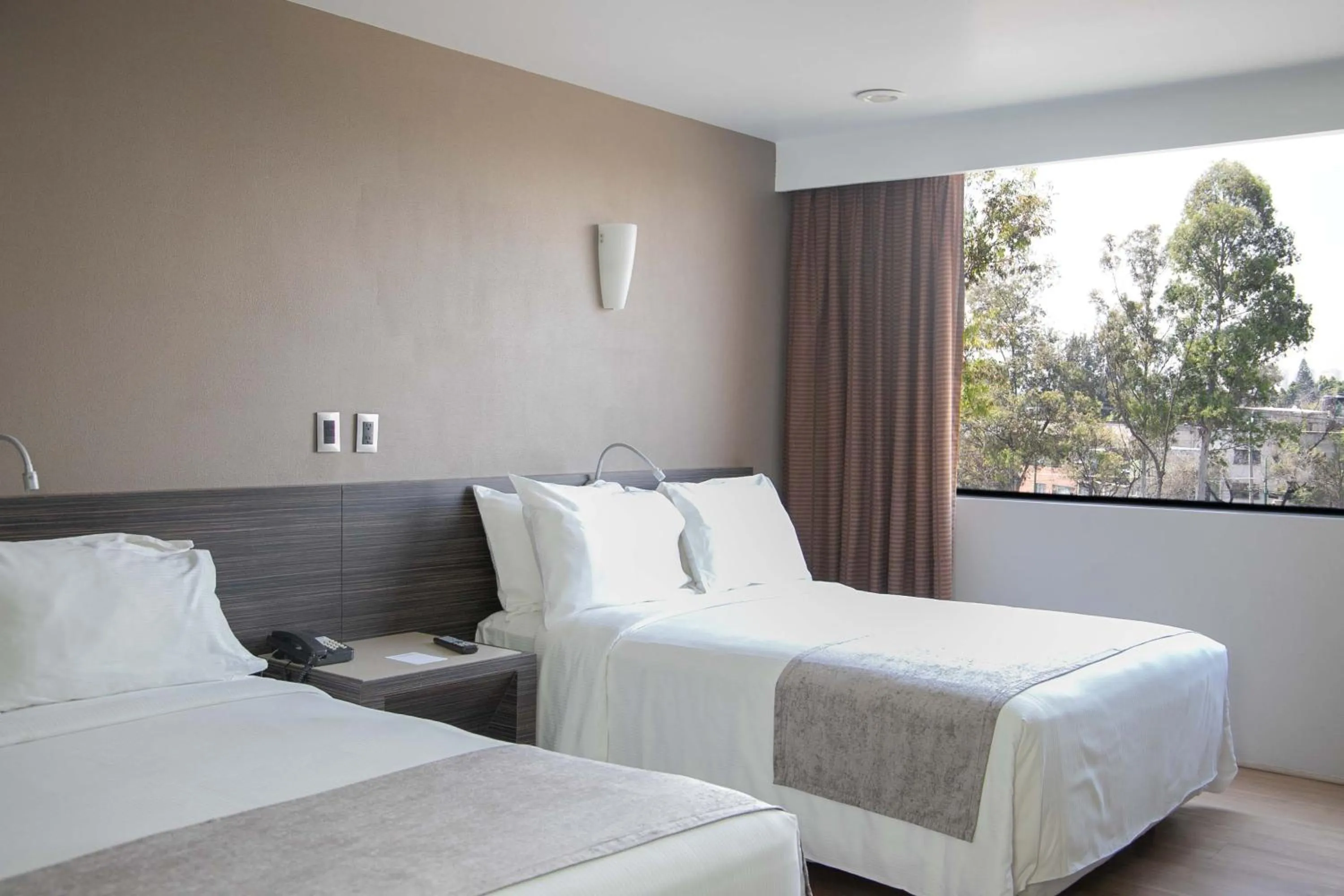 Bed in Hotel Brasilia