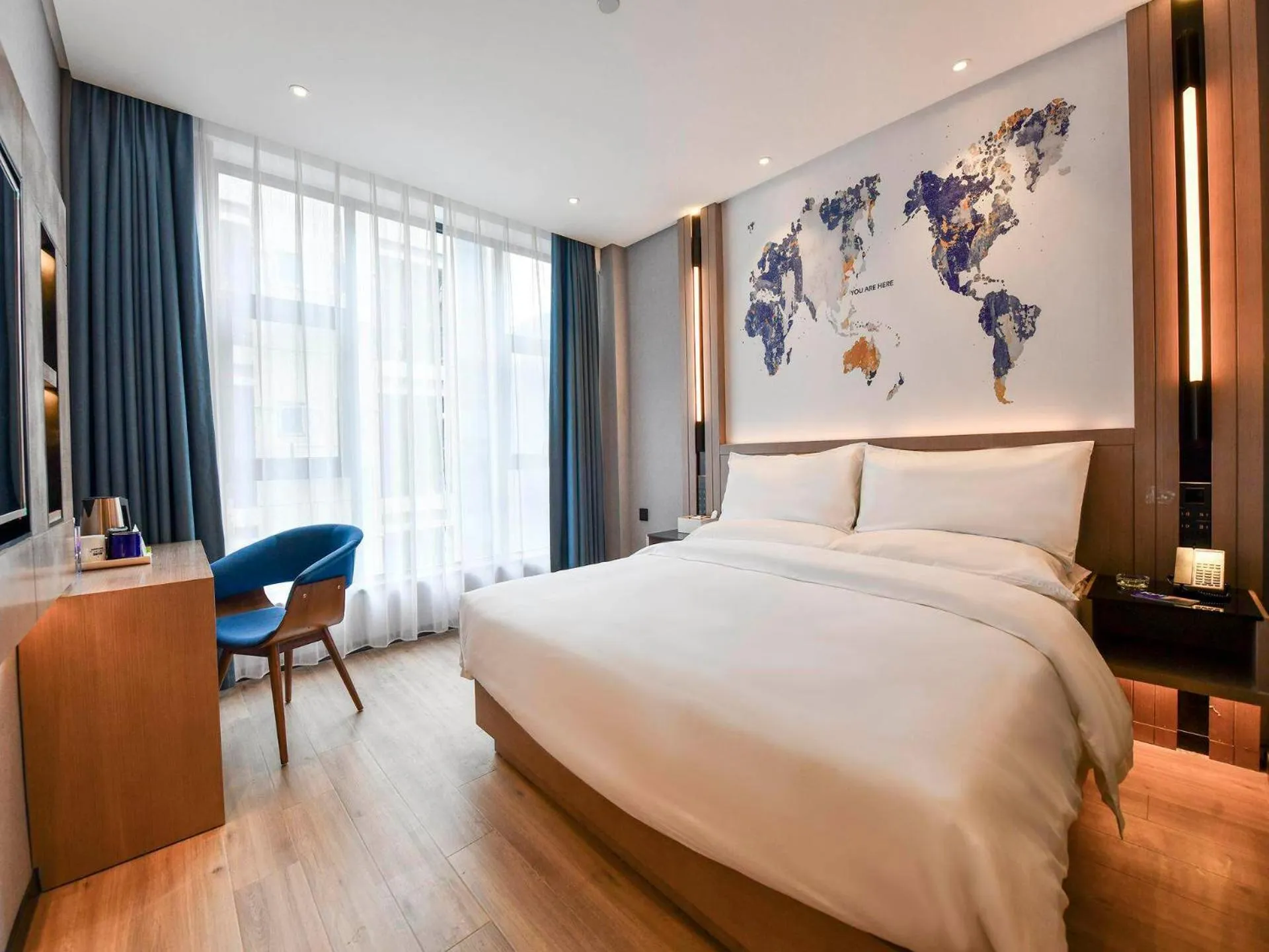 Bed in Kyriad Marvelous Hotel Daya Bay BYD Technology Park