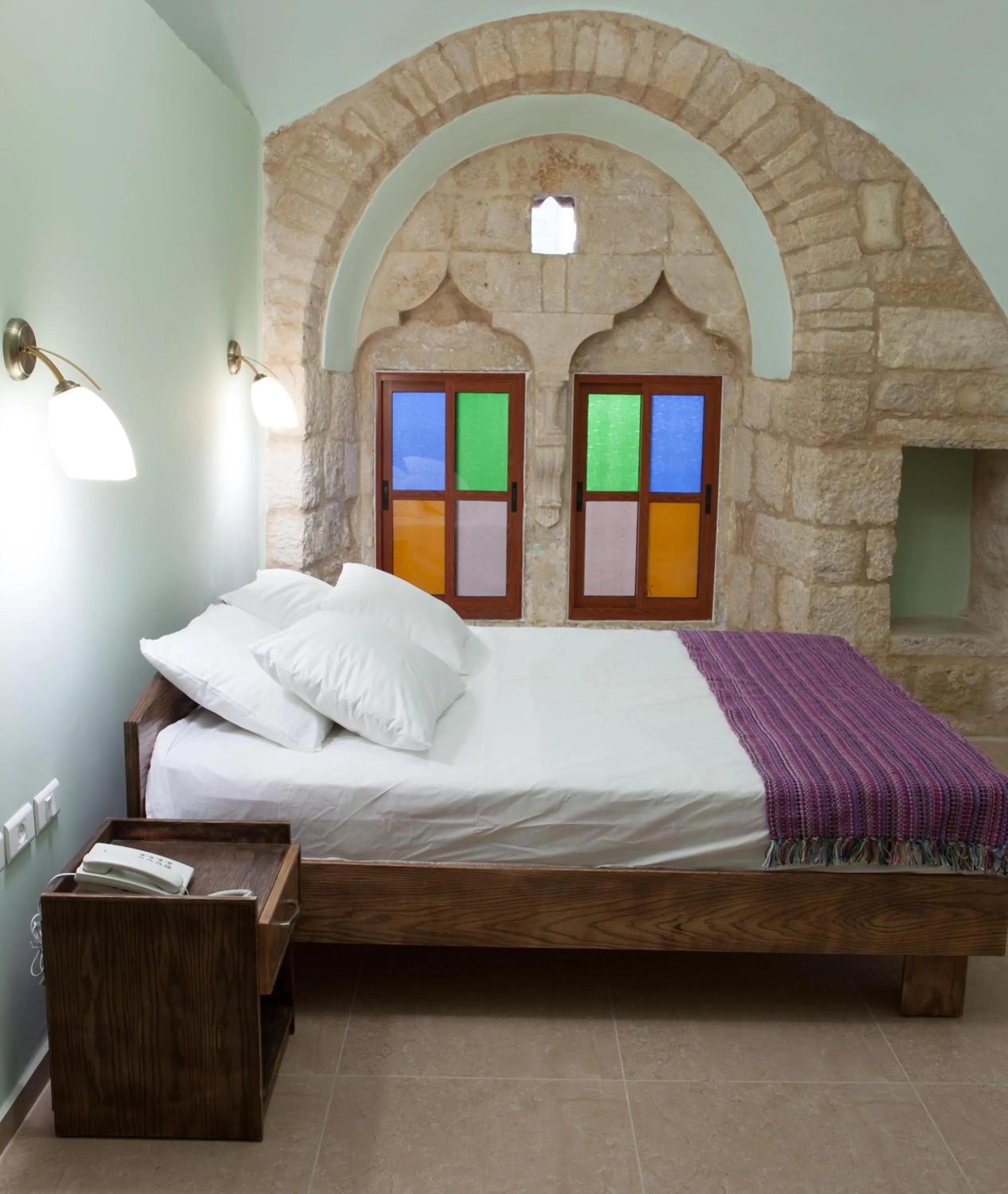 Bed in Dar Sitti Aziza