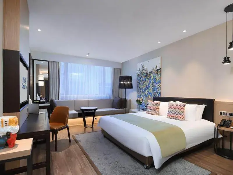 Bed in Campanile Shenzhen Longcheng Square Subway Station Bed in Campanile Shenzhen Longcheng Square Subway Station