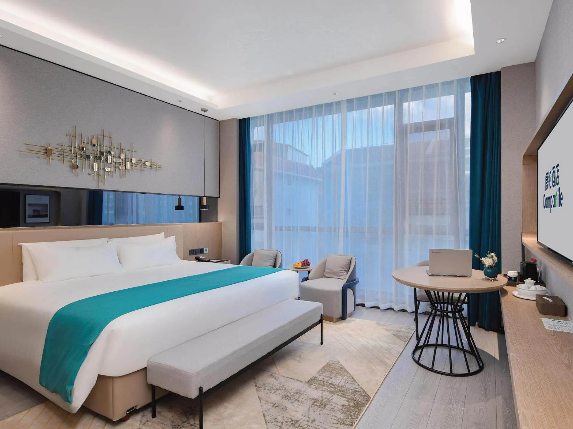 Bed in Campanile Chaozhou Ancient City