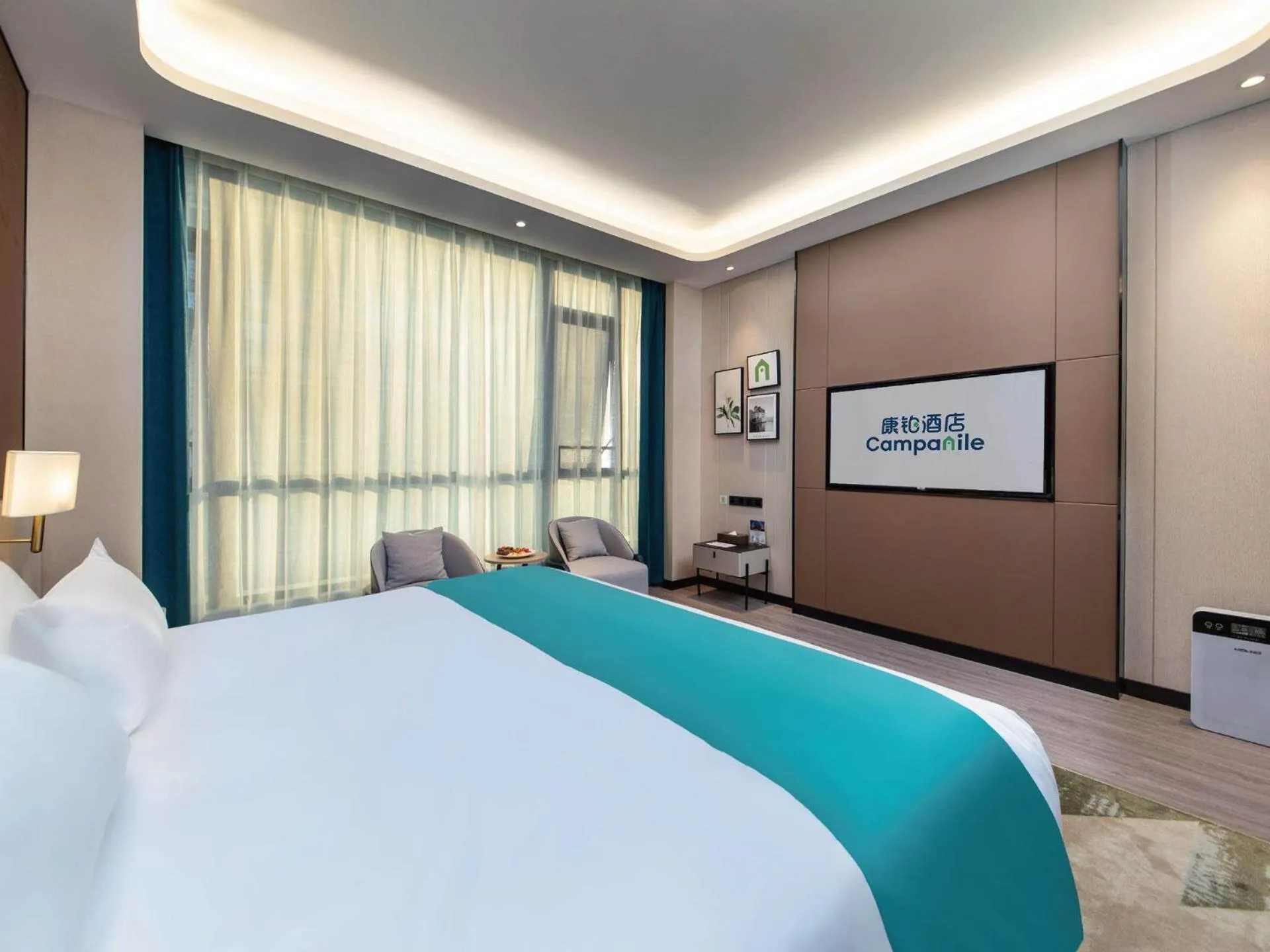 Bed in Campanile Chaozhou Ancient City