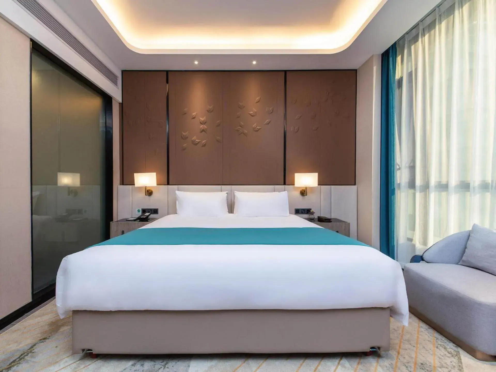 Bed in Campanile Chaozhou Ancient City Bed in Campanile Chaozhou Ancient City