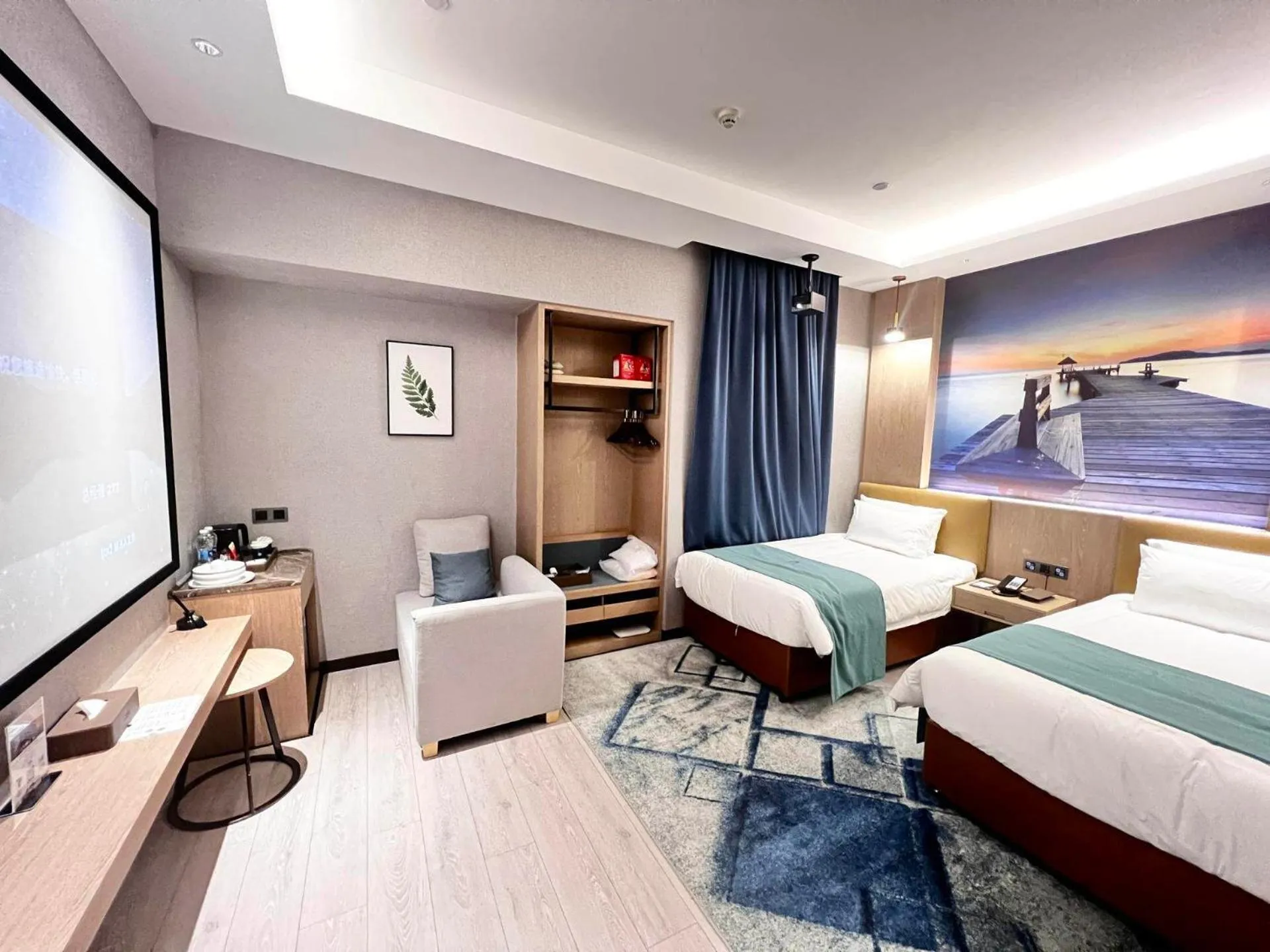 Bed in Campanile Chaozhou Ancient City