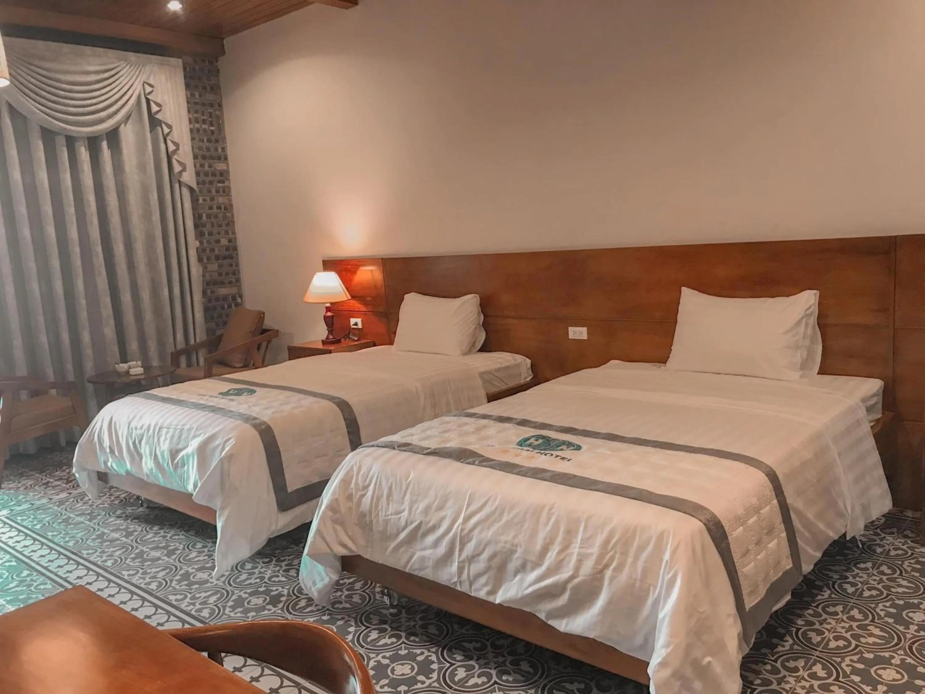 Bedroom, Bed in Hòa Nam Hotel