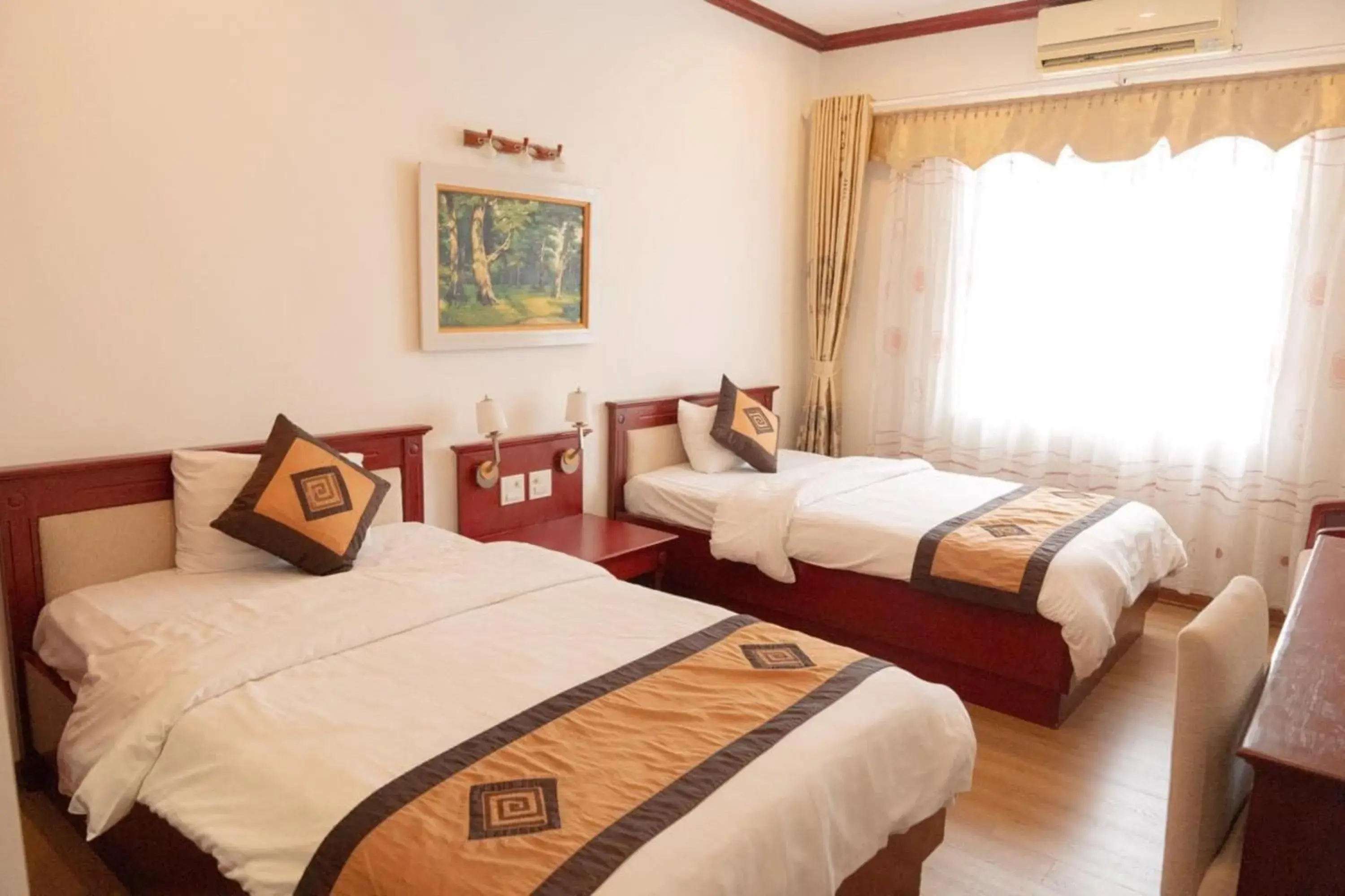 Bed in Hòa Nam Hotel Bed in Hòa Nam Hotel