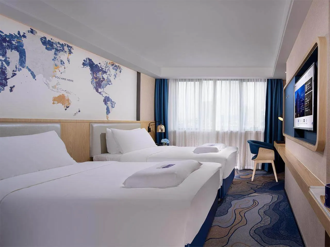 Bed in Kyriad Hotel Zhongshan University of Science and Technology