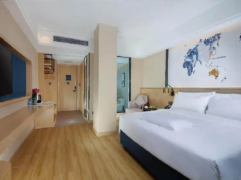 Bed in Kyriad Marvelous Hotel Zhongshan West District Bed in Kyriad Marvelous Hotel Zhongshan West District