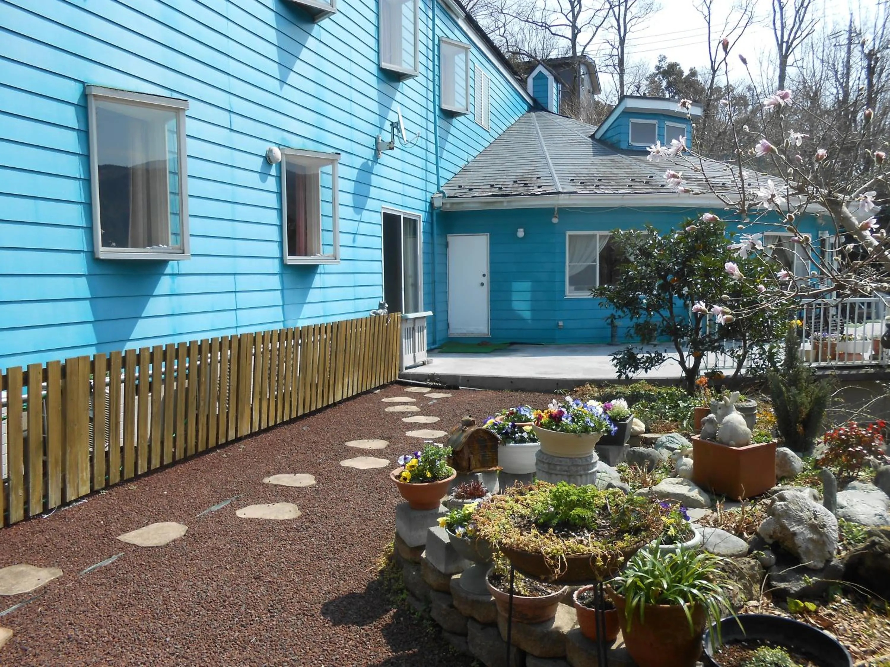 Facade/entrance in Pension Margaret