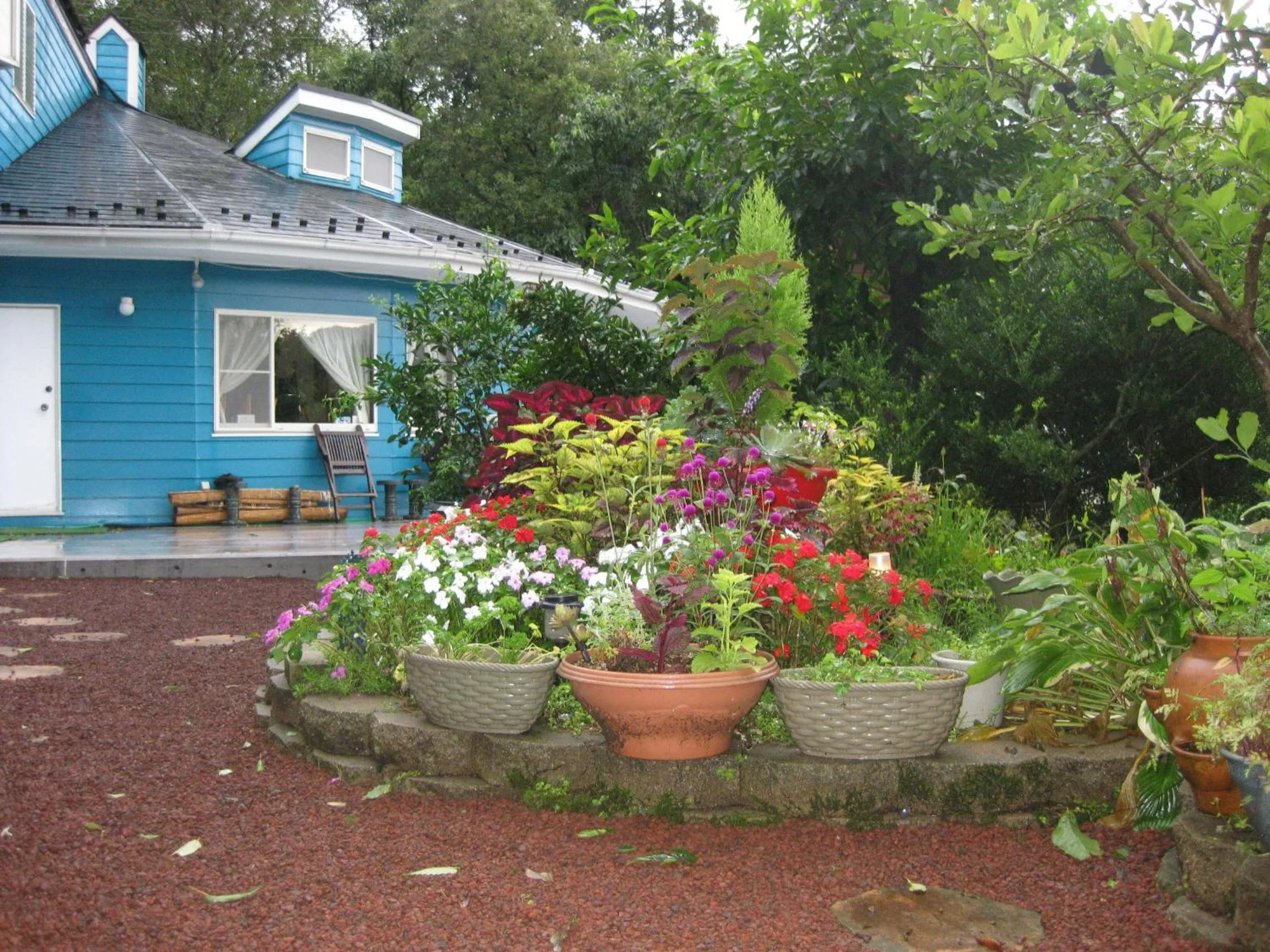 Facade/entrance in Pension Margaret