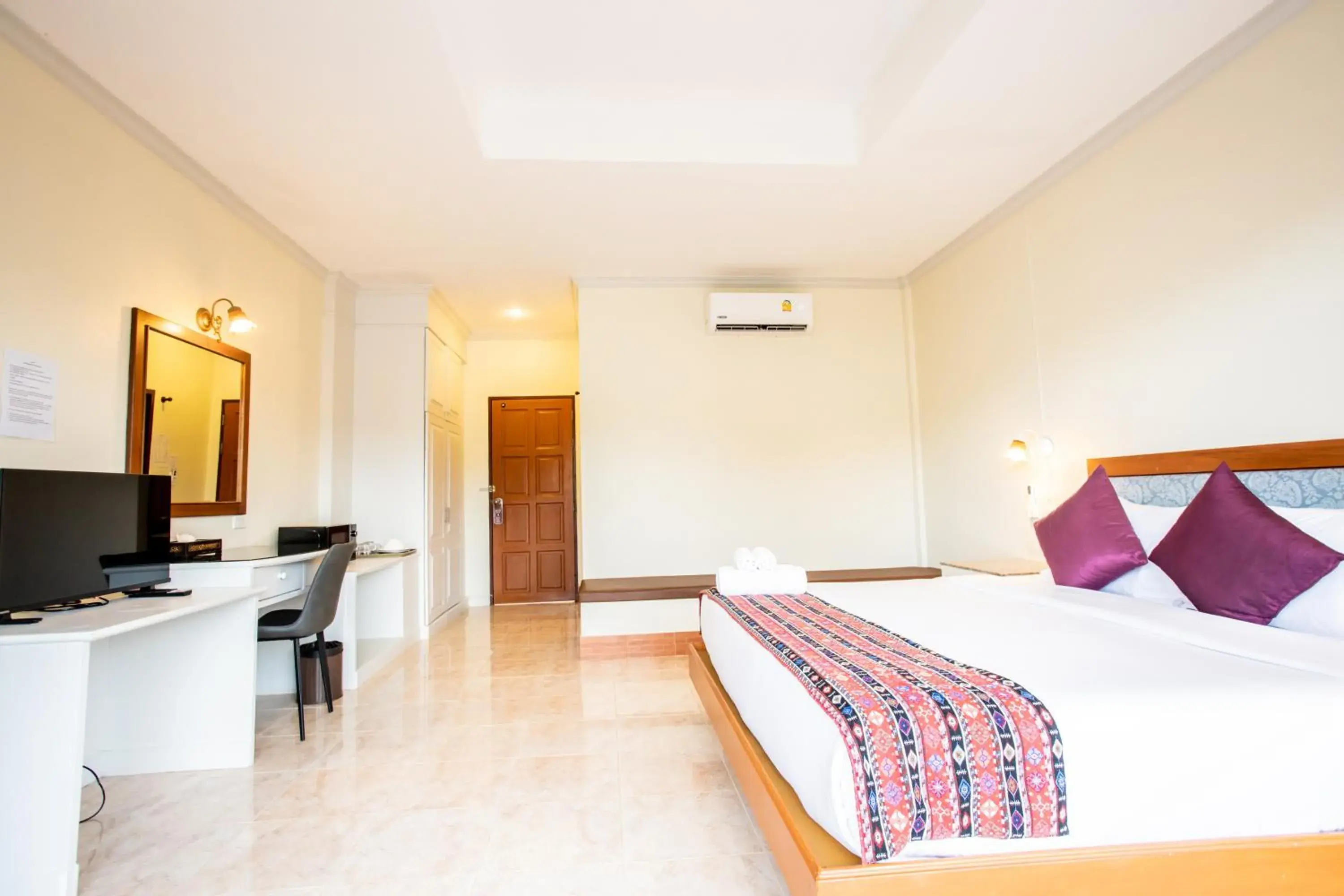 Bed in Tri's Miracle Kata Beach Side Bed in Tri's Miracle Kata Beach Side