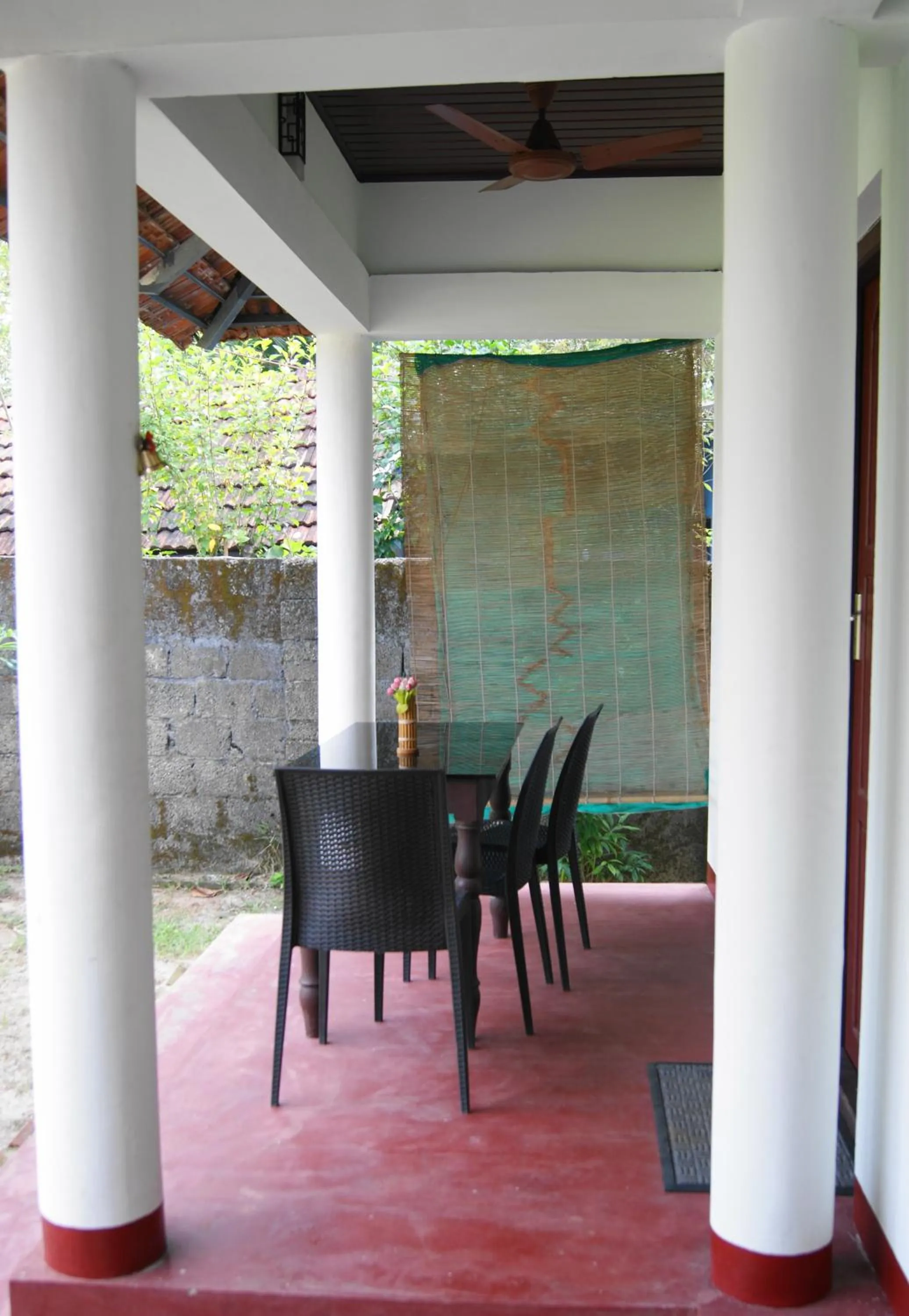 Seating area in Angels' homestay Marari
