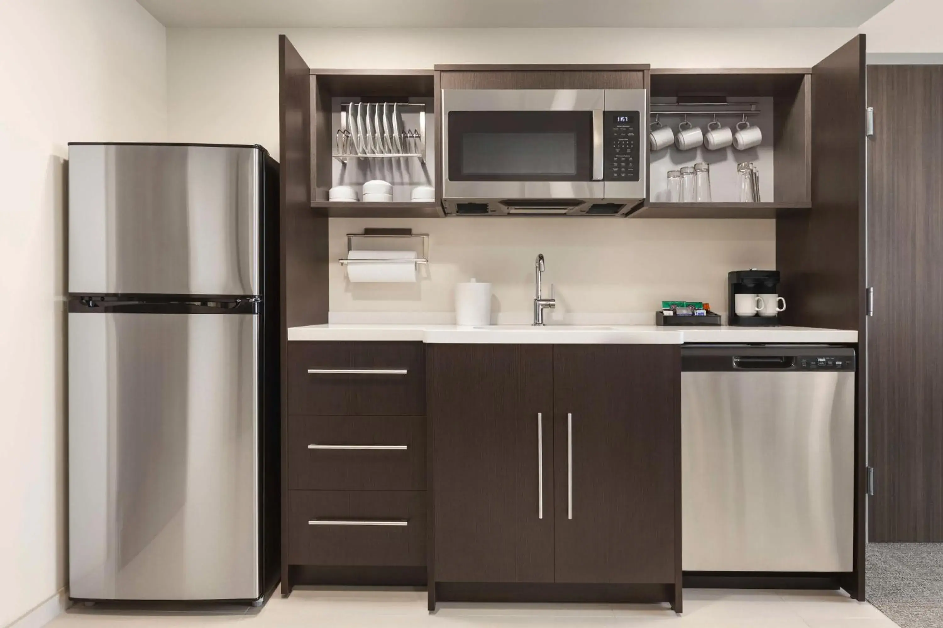 Kitchen or kitchenette in Home2 Suites By Hilton Cheyenne Kitchen or kitchenette in Home2 Suites By Hilton Cheyenne