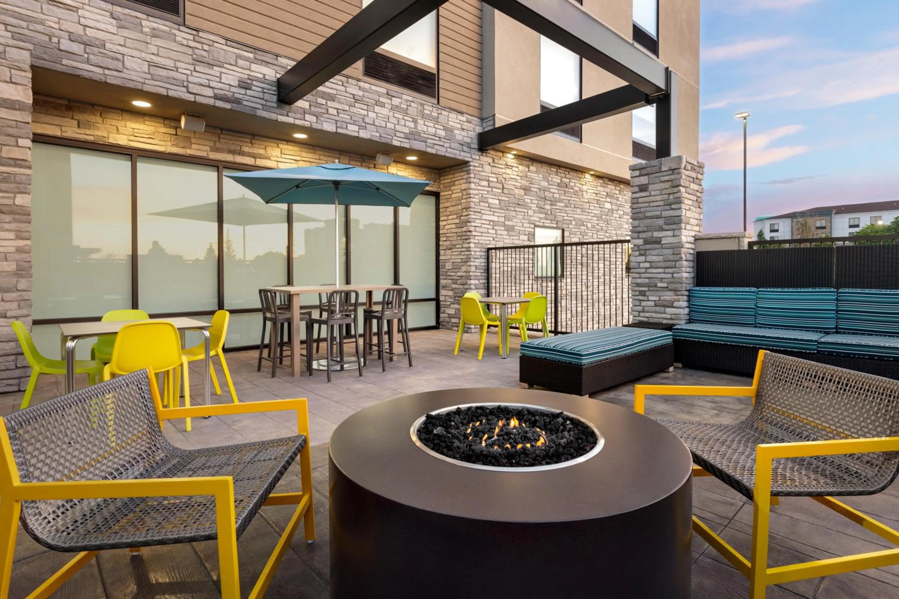 Patio in Home2 Suites By Hilton Cheyenne