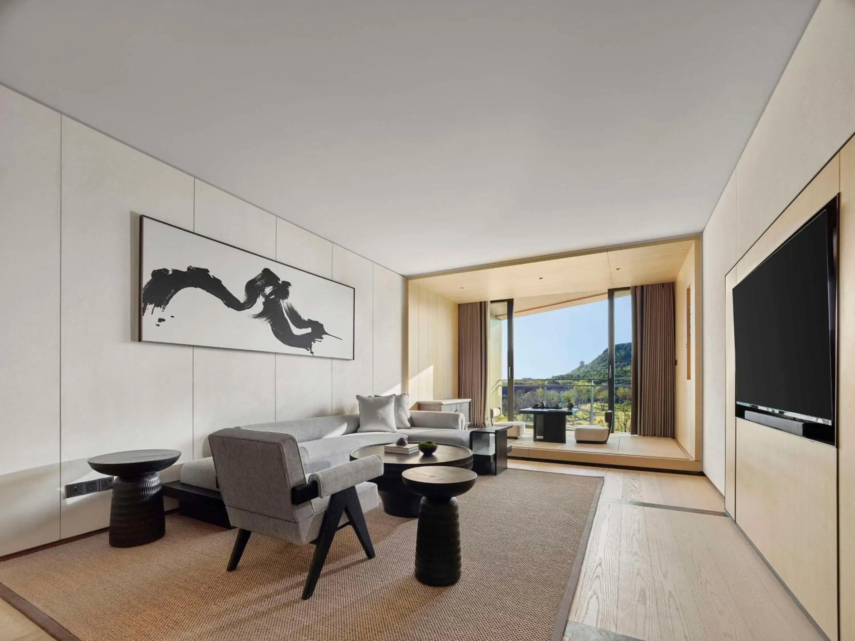 One-Bedroom Twin Suite in Hilton Nanjing Niushoushan One-Bedroom Twin Suite in Hilton Nanjing Niushoushan