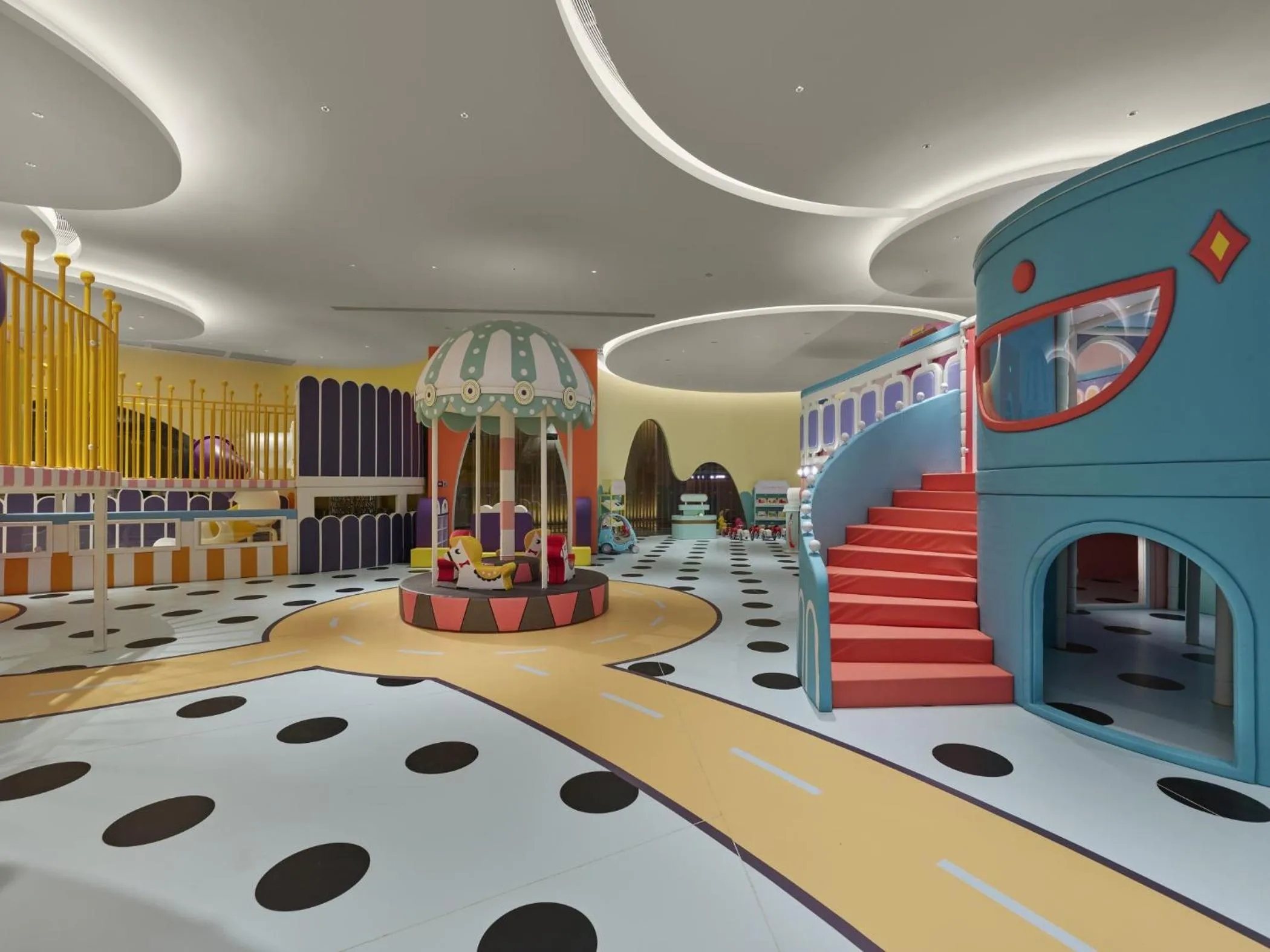 Children play ground in Hilton Nanjing Niushoushan