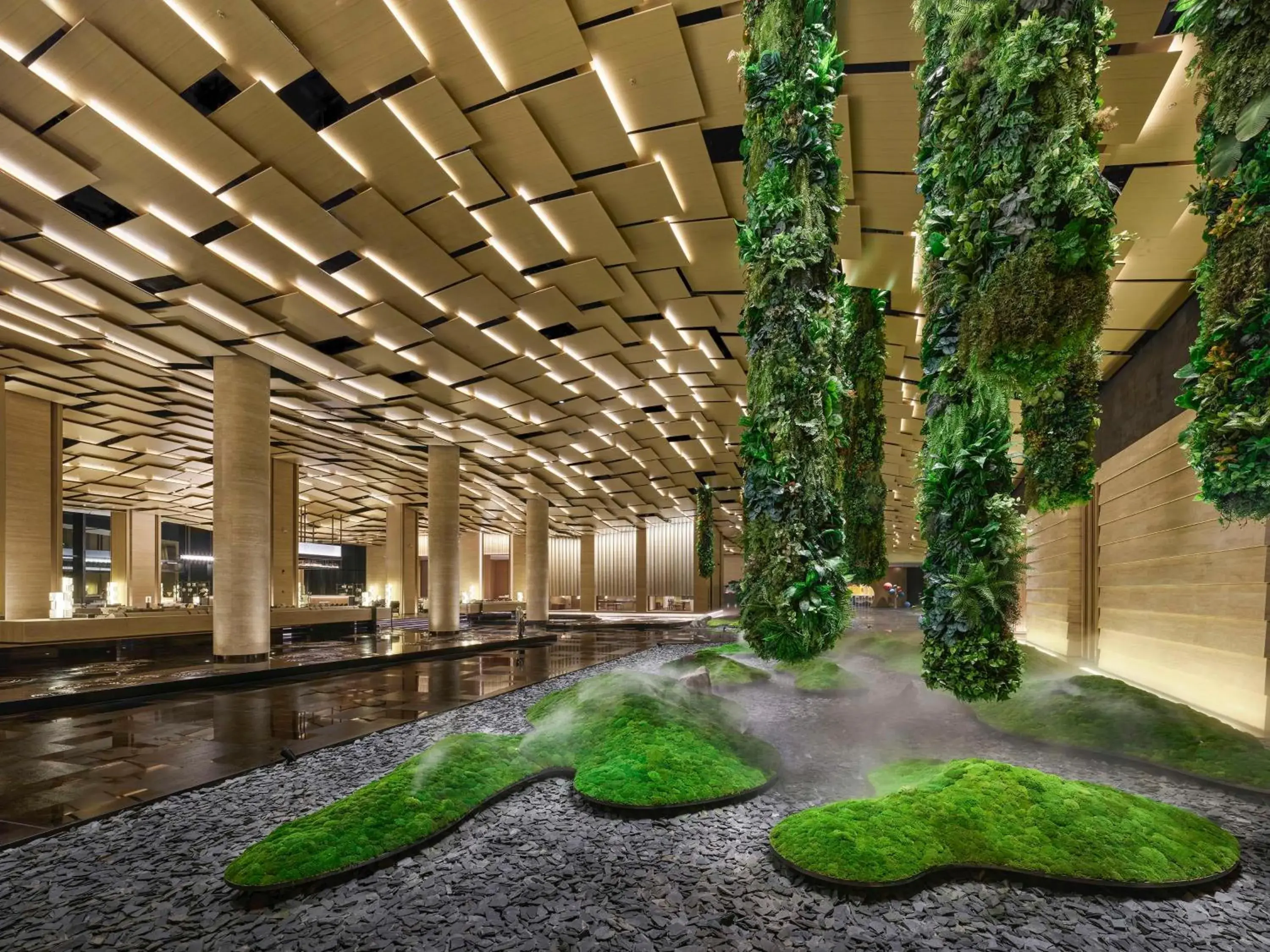 Lobby or reception in Hilton Nanjing Niushoushan Lobby or reception in Hilton Nanjing Niushoushan