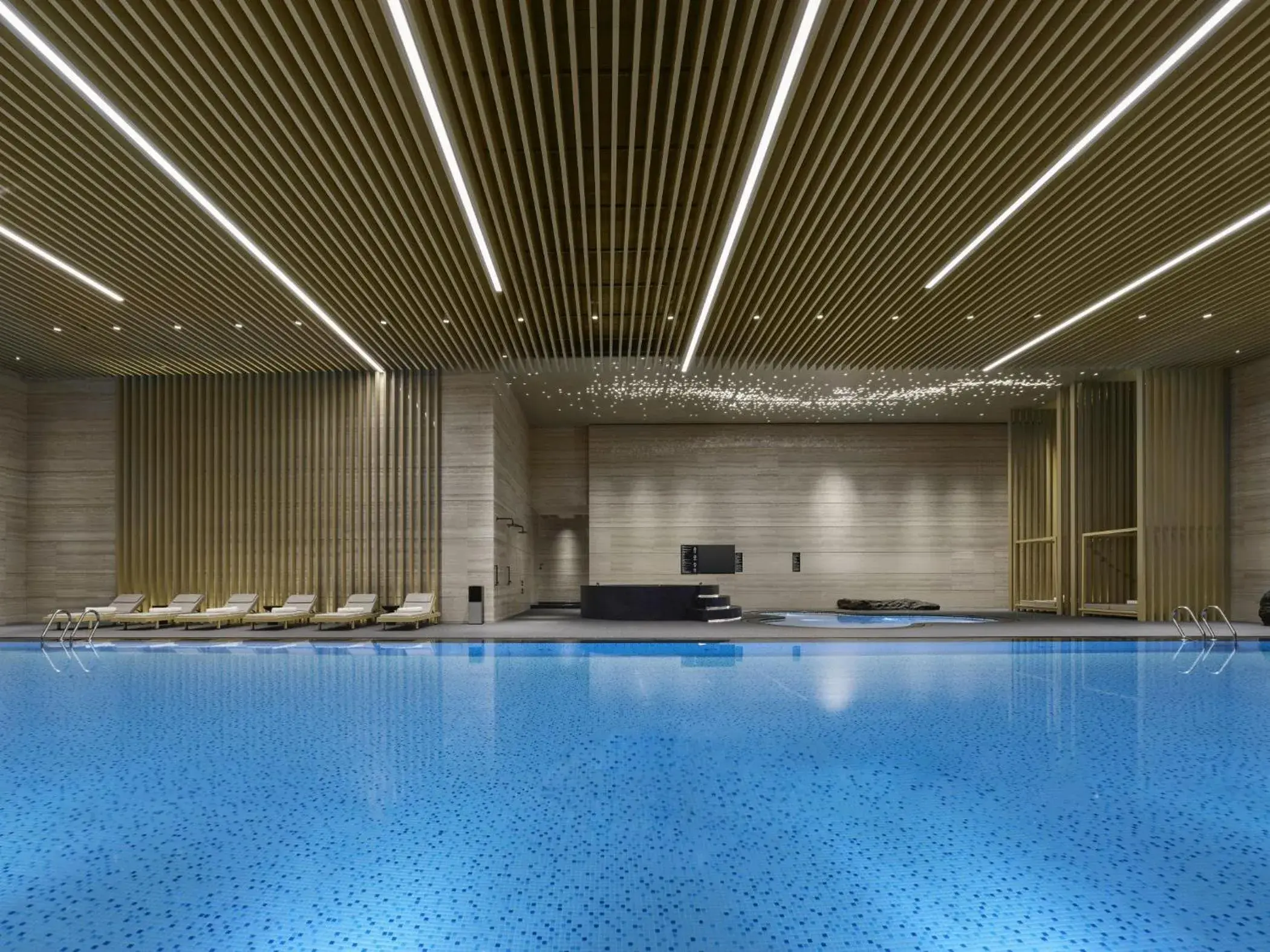 Swimming pool in Hilton Nanjing Niushoushan Swimming pool in Hilton Nanjing Niushoushan