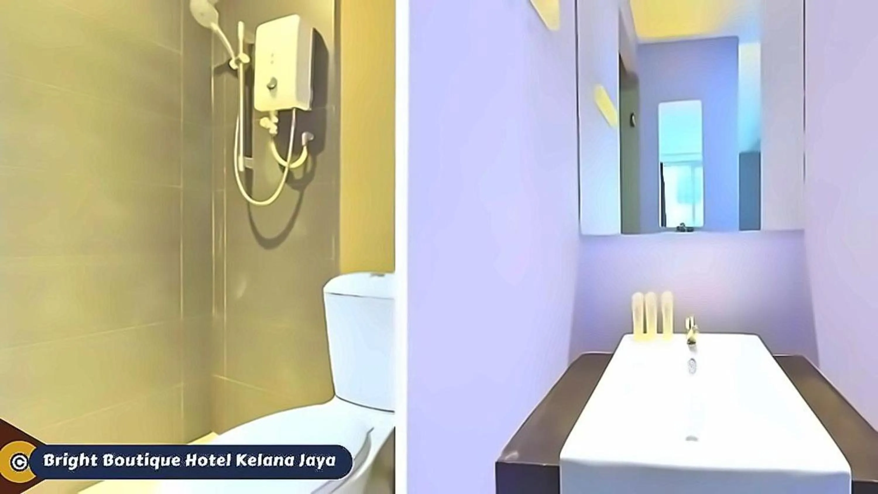 Bathroom in Bright Boutique Hotel Kelana Jaya