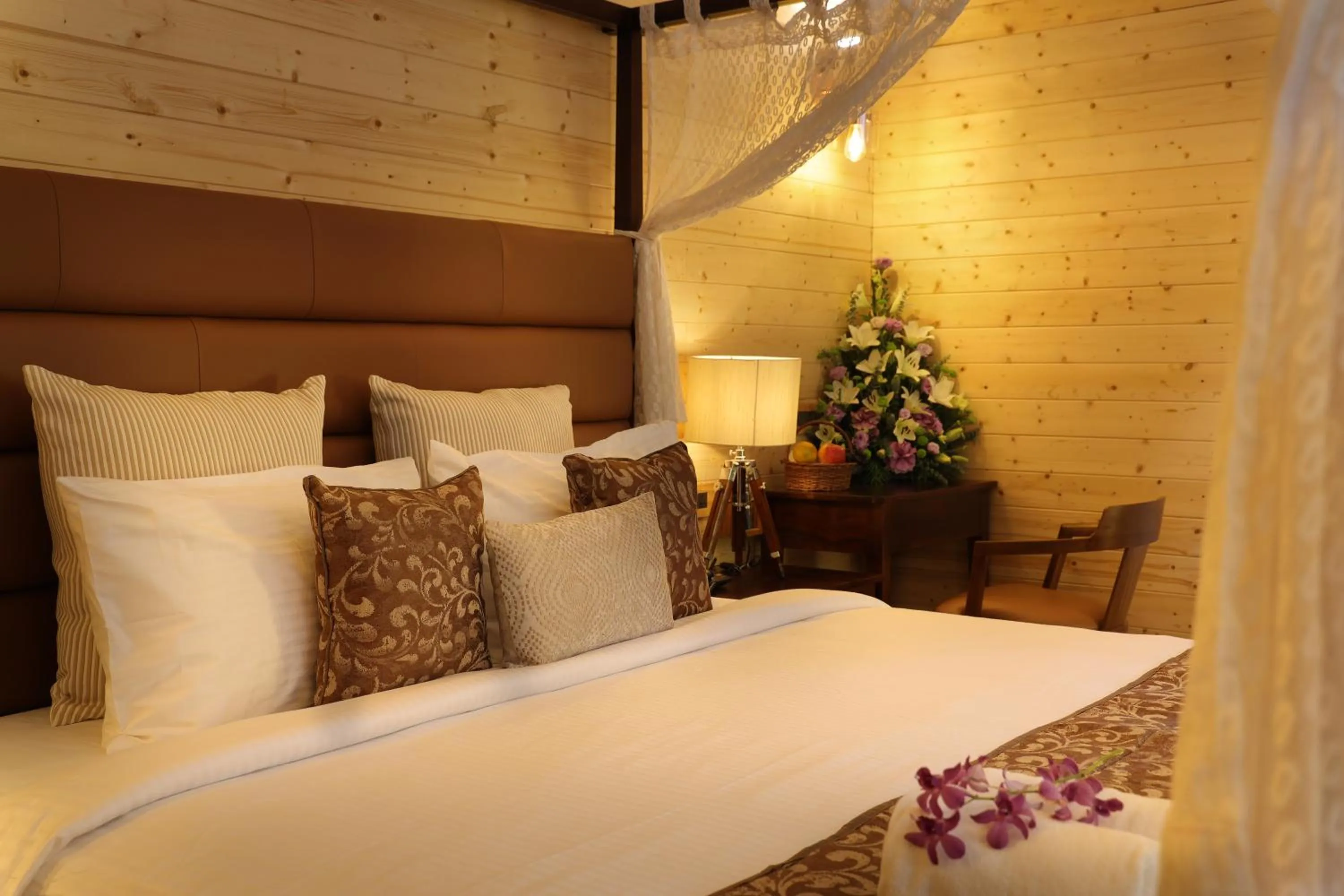 Bedroom, Bed in Maliekal Heritance Cherai Beach Cochin