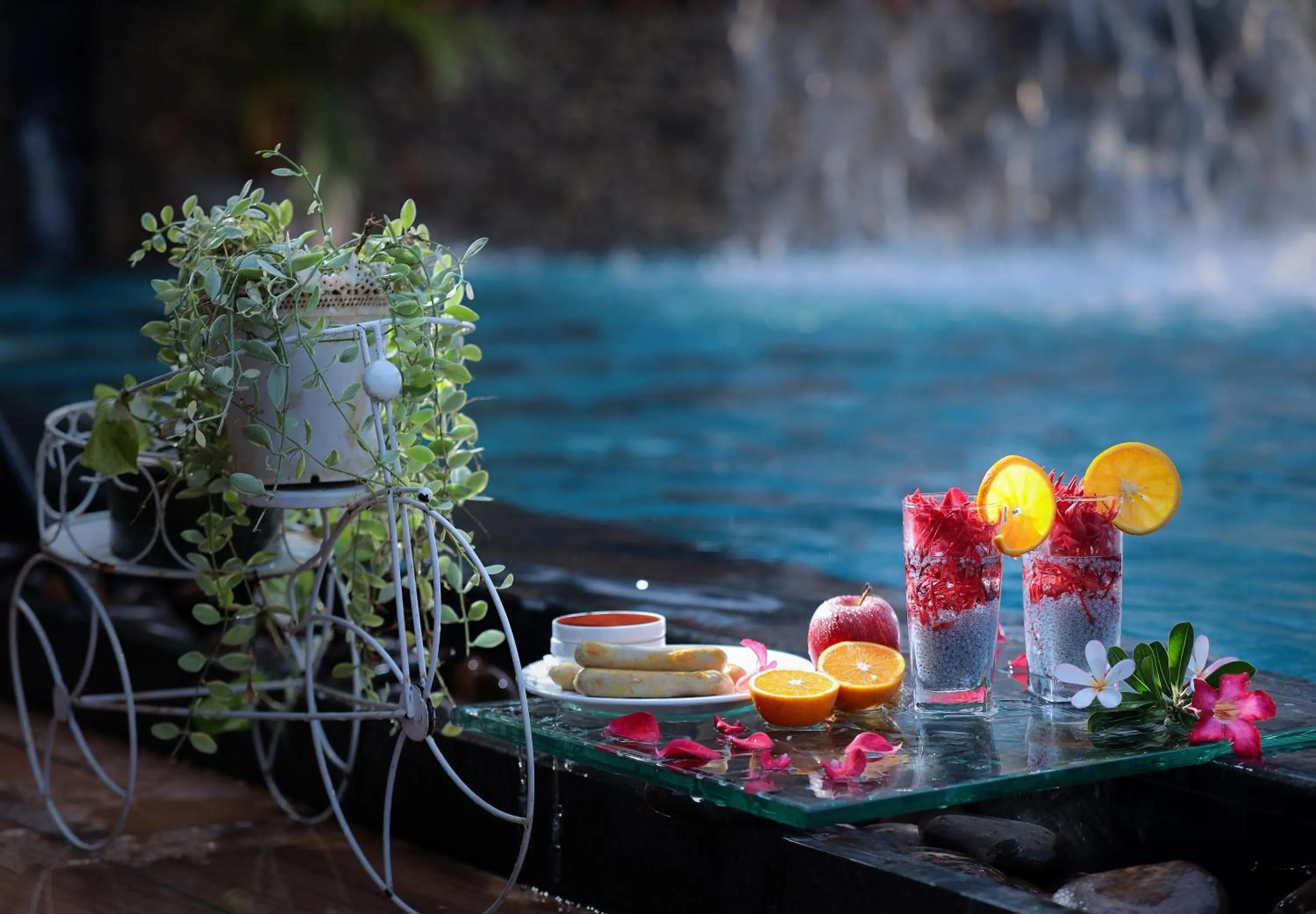 Breakfast in Maliekal Heritance Cherai Beach Cochin