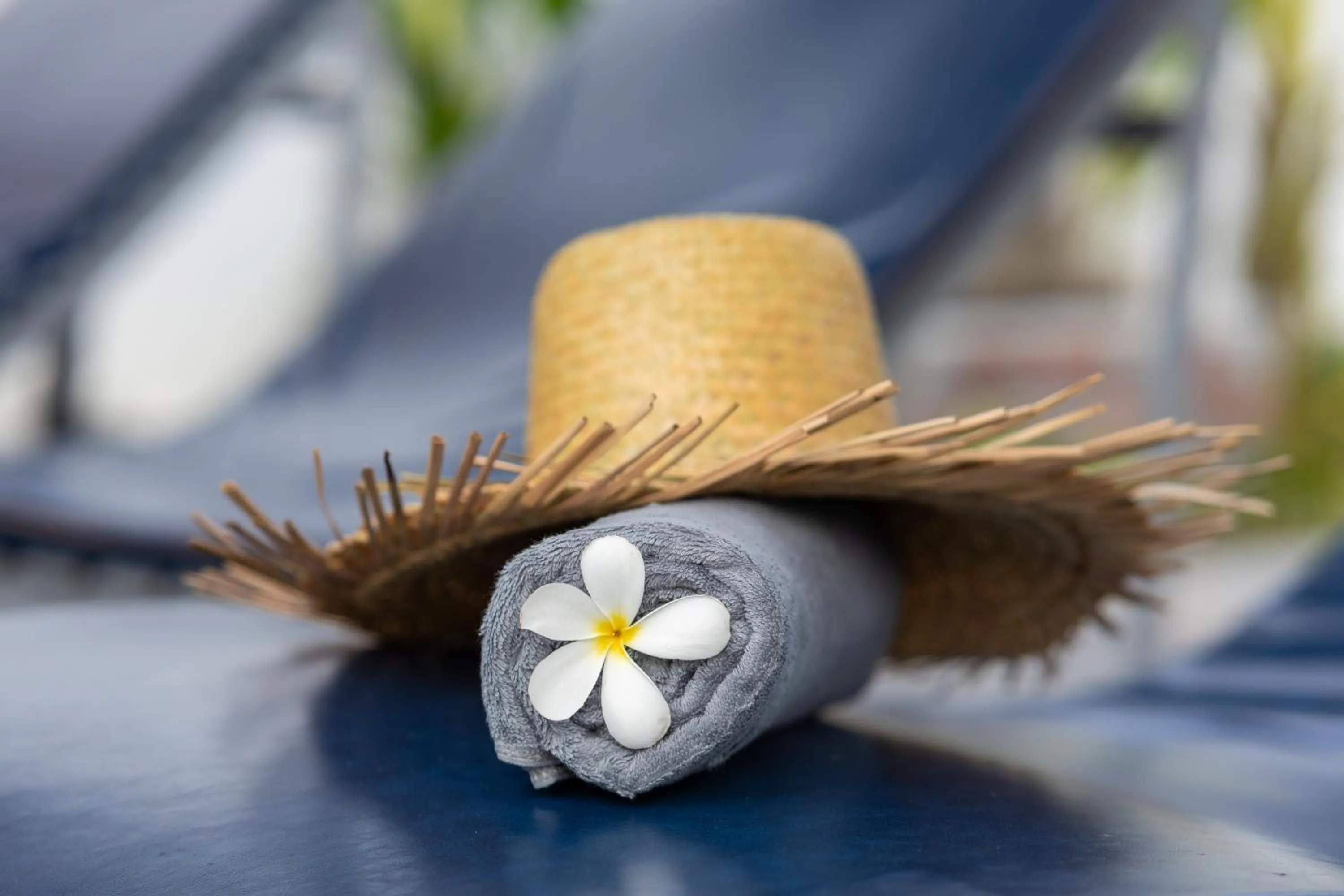 Pool view in Atoh's Maison