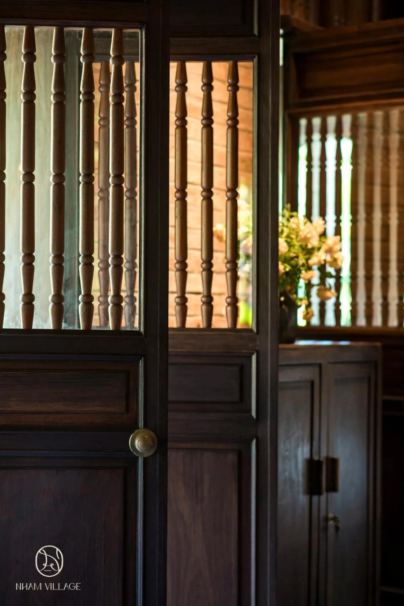 Bedroom in Nham Village Resort
