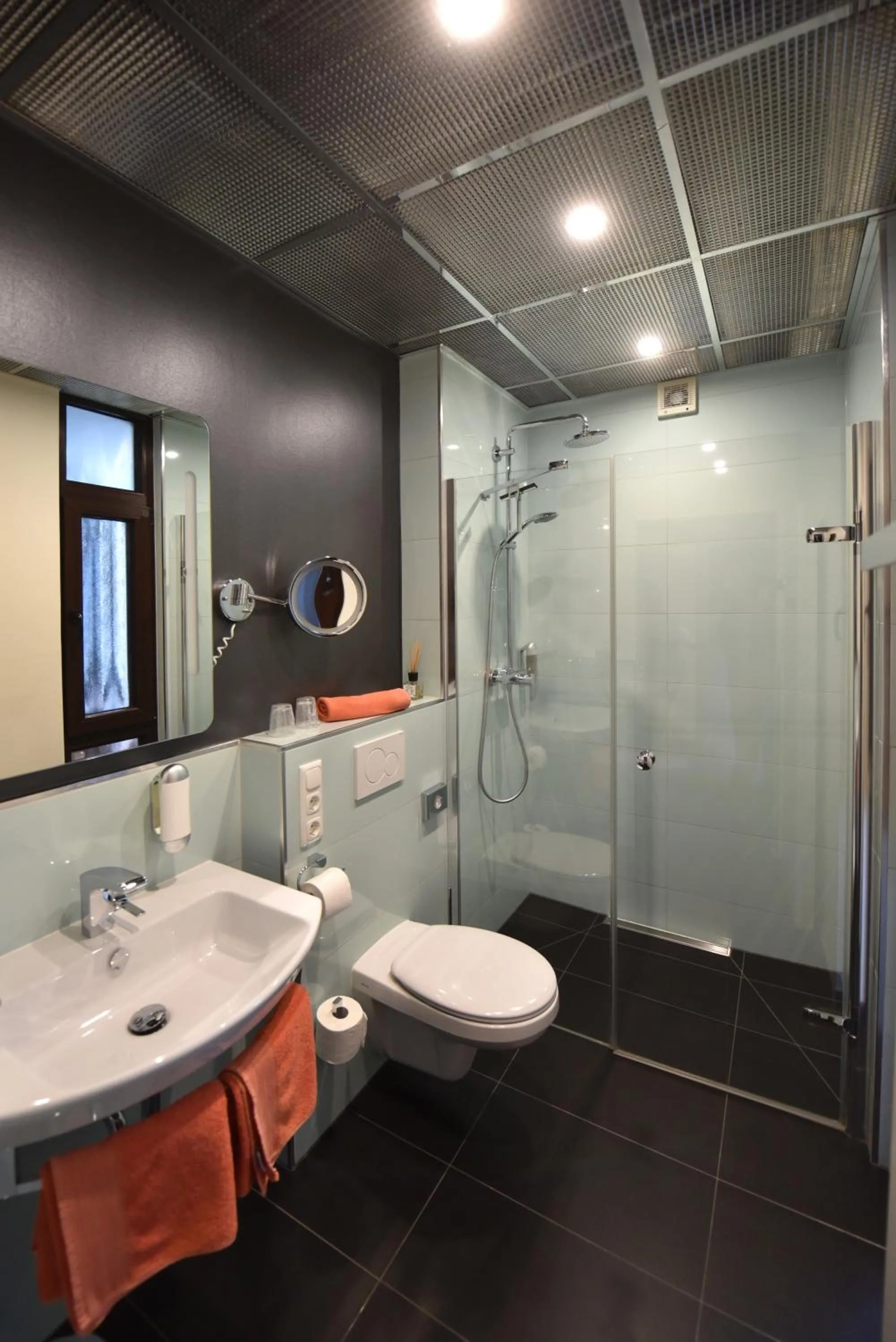 Shower in Gästehaus und Weingut Bernd Frieden