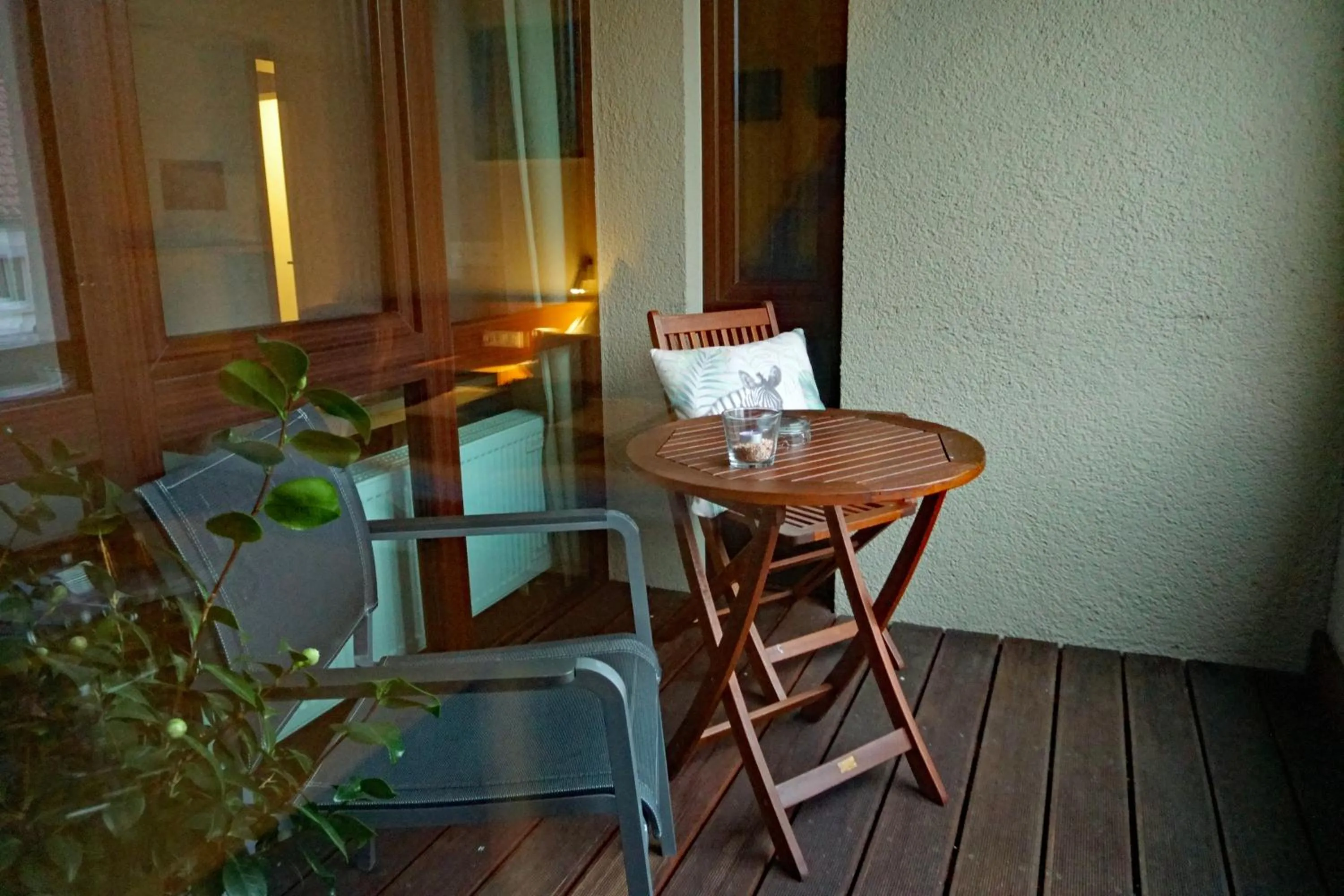 Balcony/Terrace in Gästehaus und Weingut Bernd Frieden