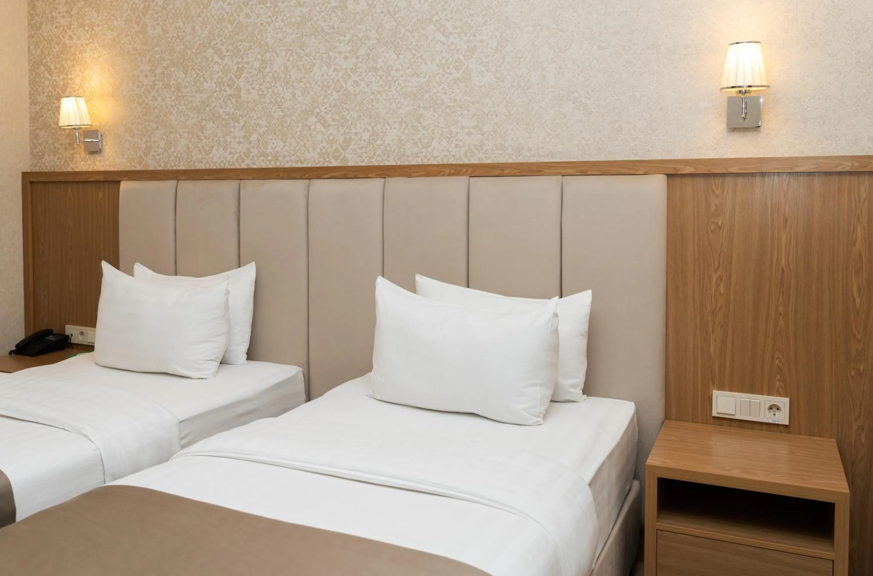 Bed in Al Anvar Halal Hotel by HotelPro group