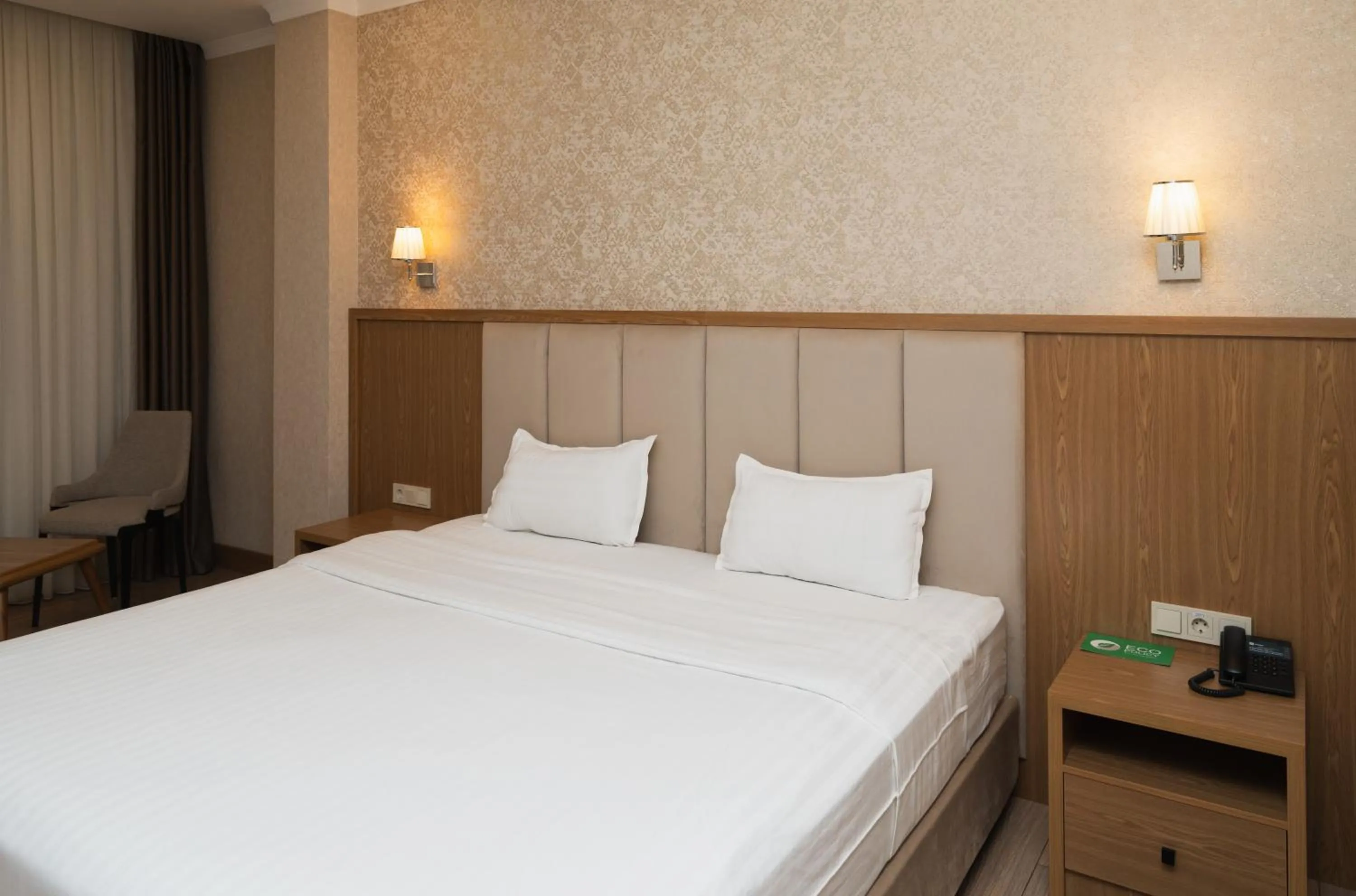 Bed in Al Anvar Halal Hotel by HotelPro group