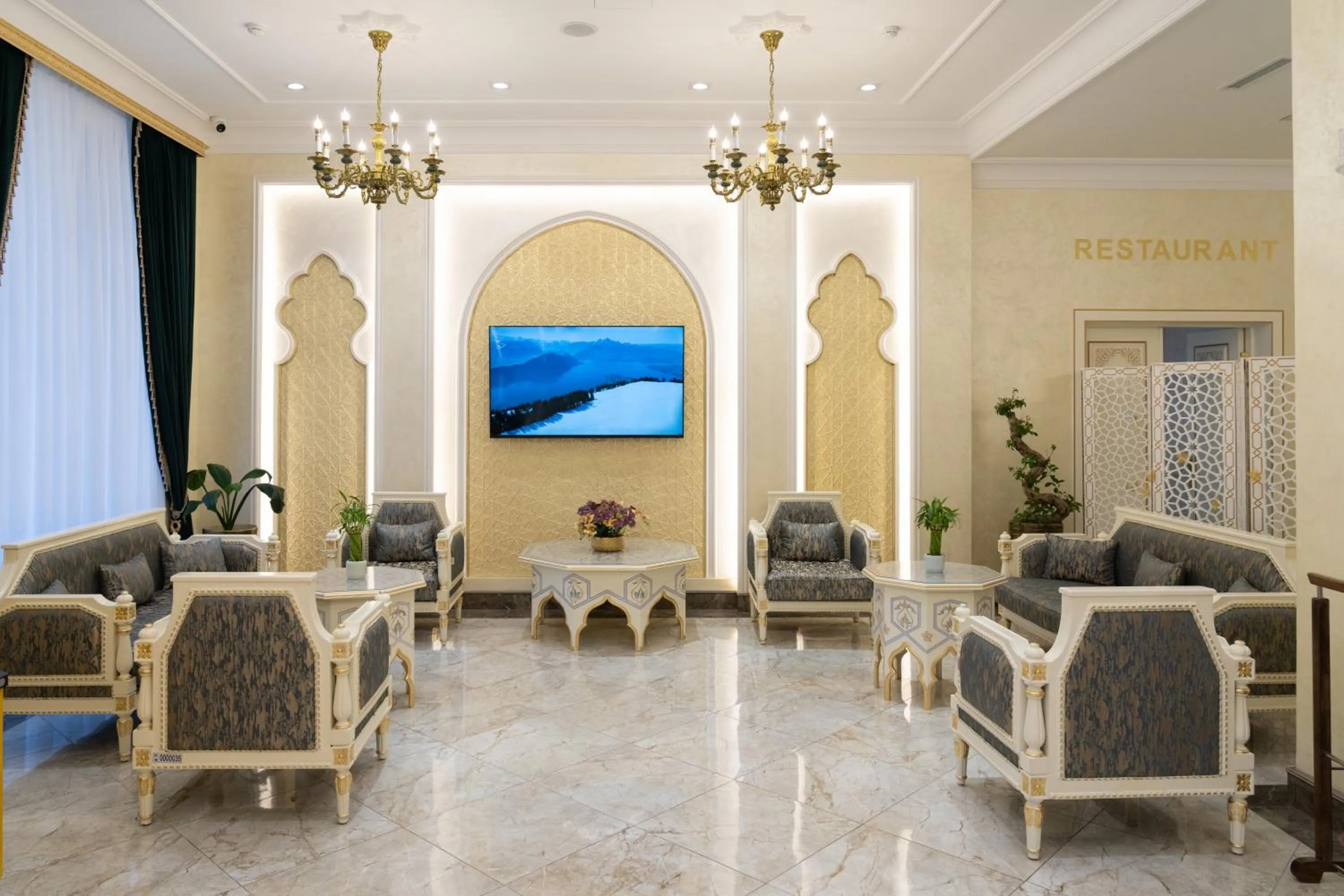Lobby or reception in Al Anvar Halal Hotel by HotelPro group