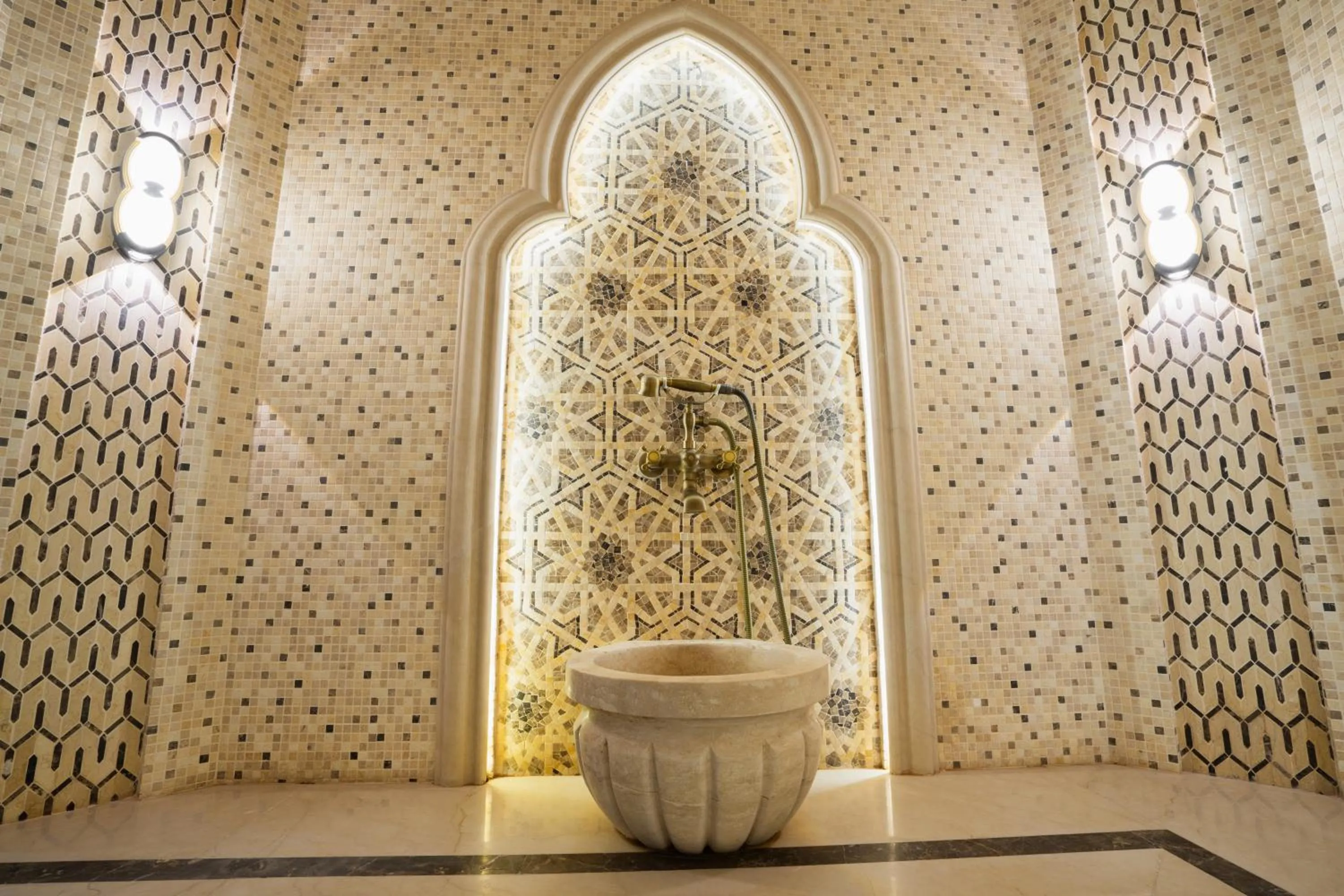 Steam room in Al Anvar Halal Hotel by HotelPro group