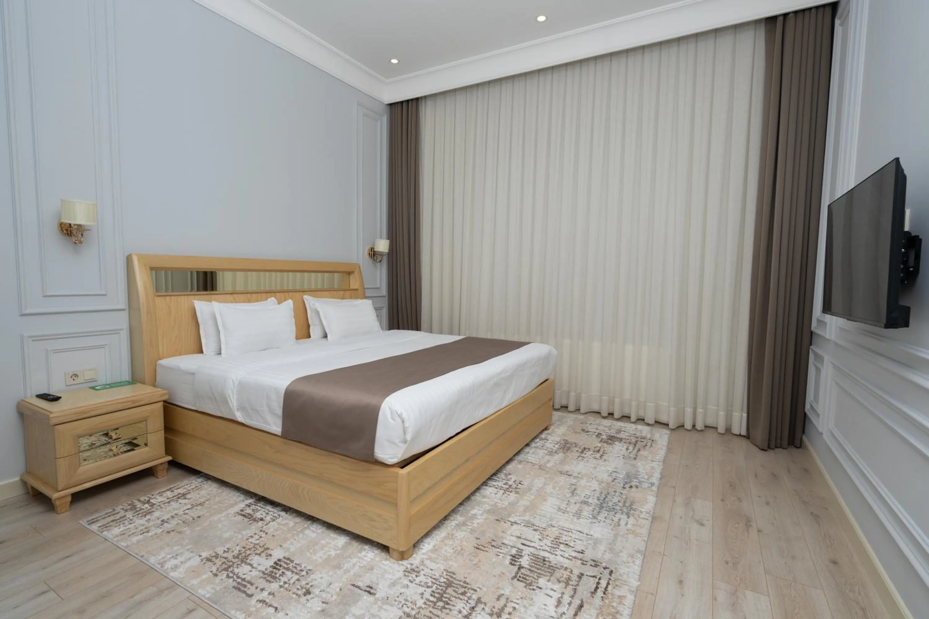 Bed in Al Anvar Halal Hotel by HotelPro group