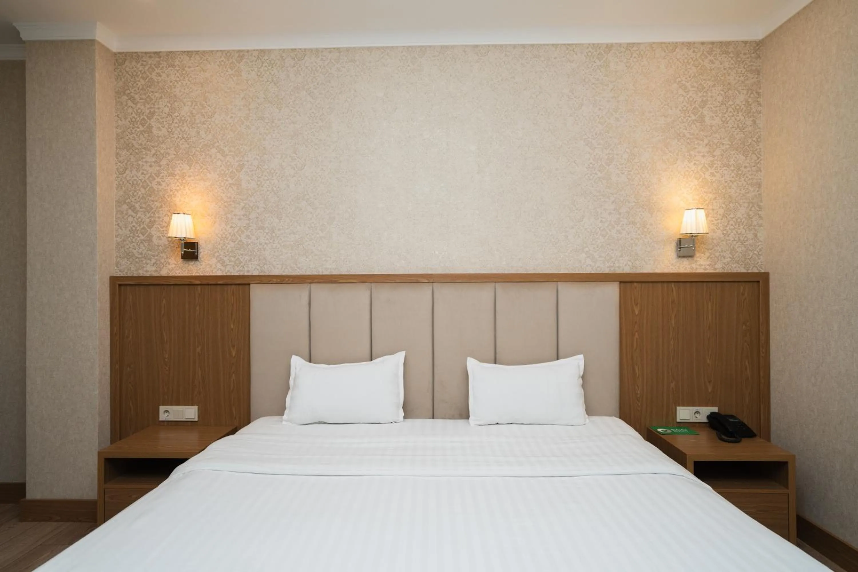 Bed in Al Anvar Halal Hotel by HotelPro group