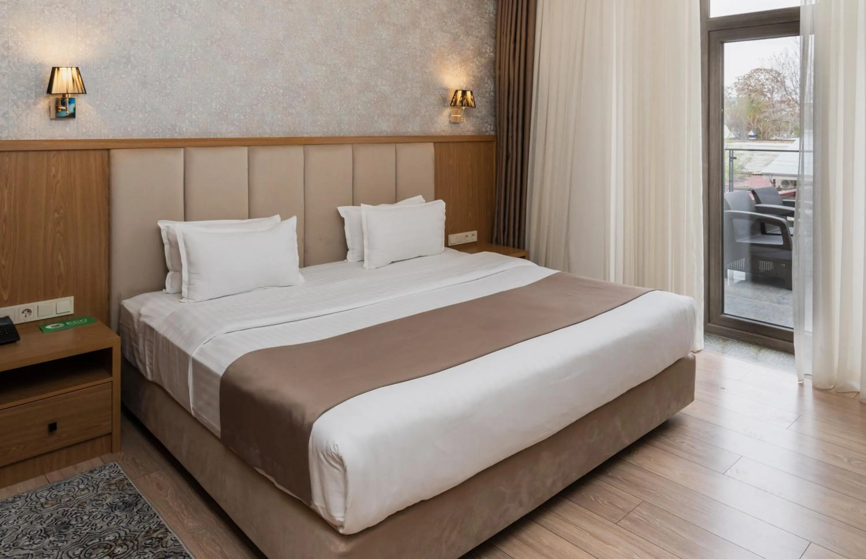 Bed in Al Anvar Halal Hotel by HotelPro group