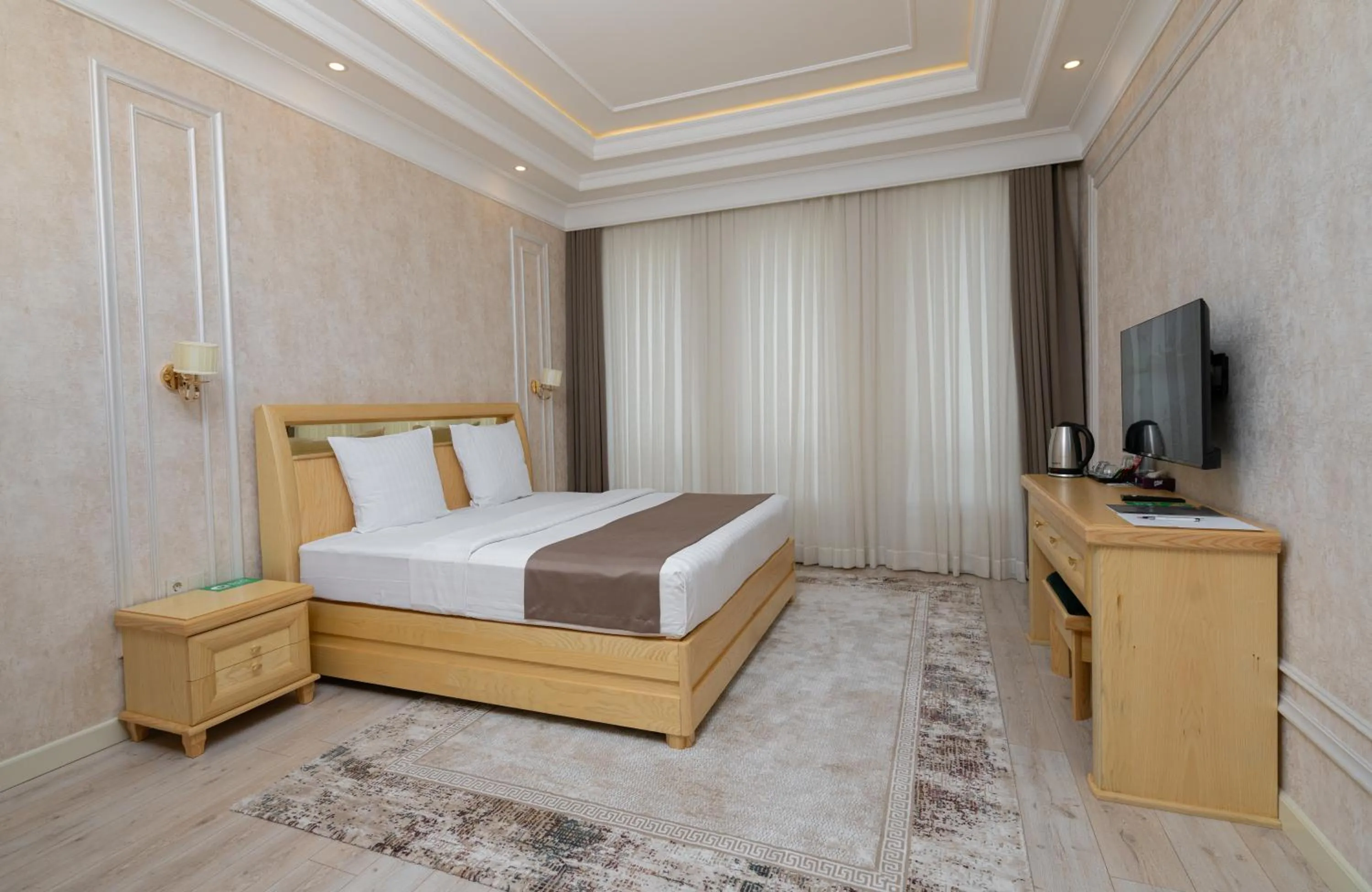 Bed in Al Anvar Halal Hotel by HotelPro group