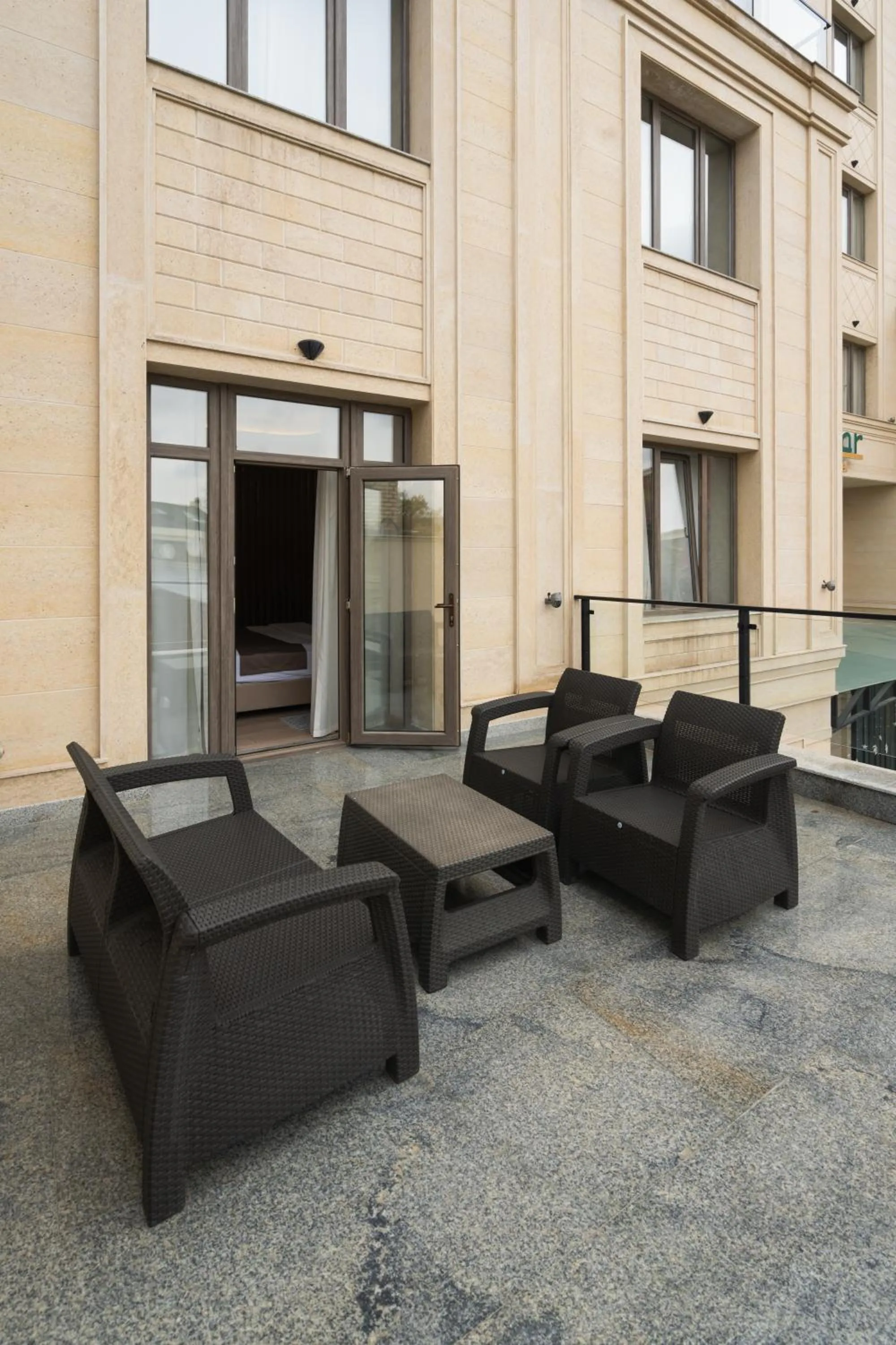 Balcony/Terrace in Al Anvar Halal Hotel by HotelPro group