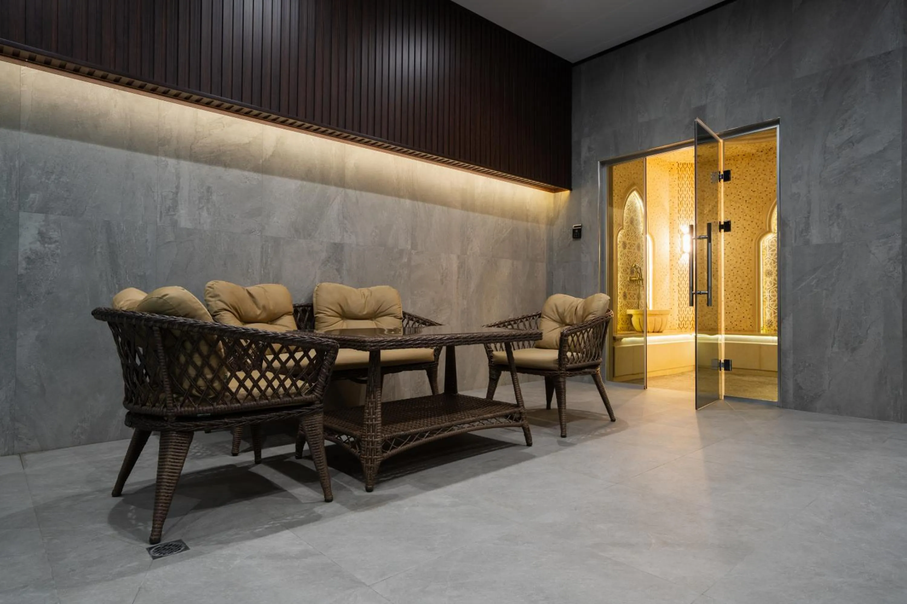 Sauna in Al Anvar Halal Hotel by HotelPro group
