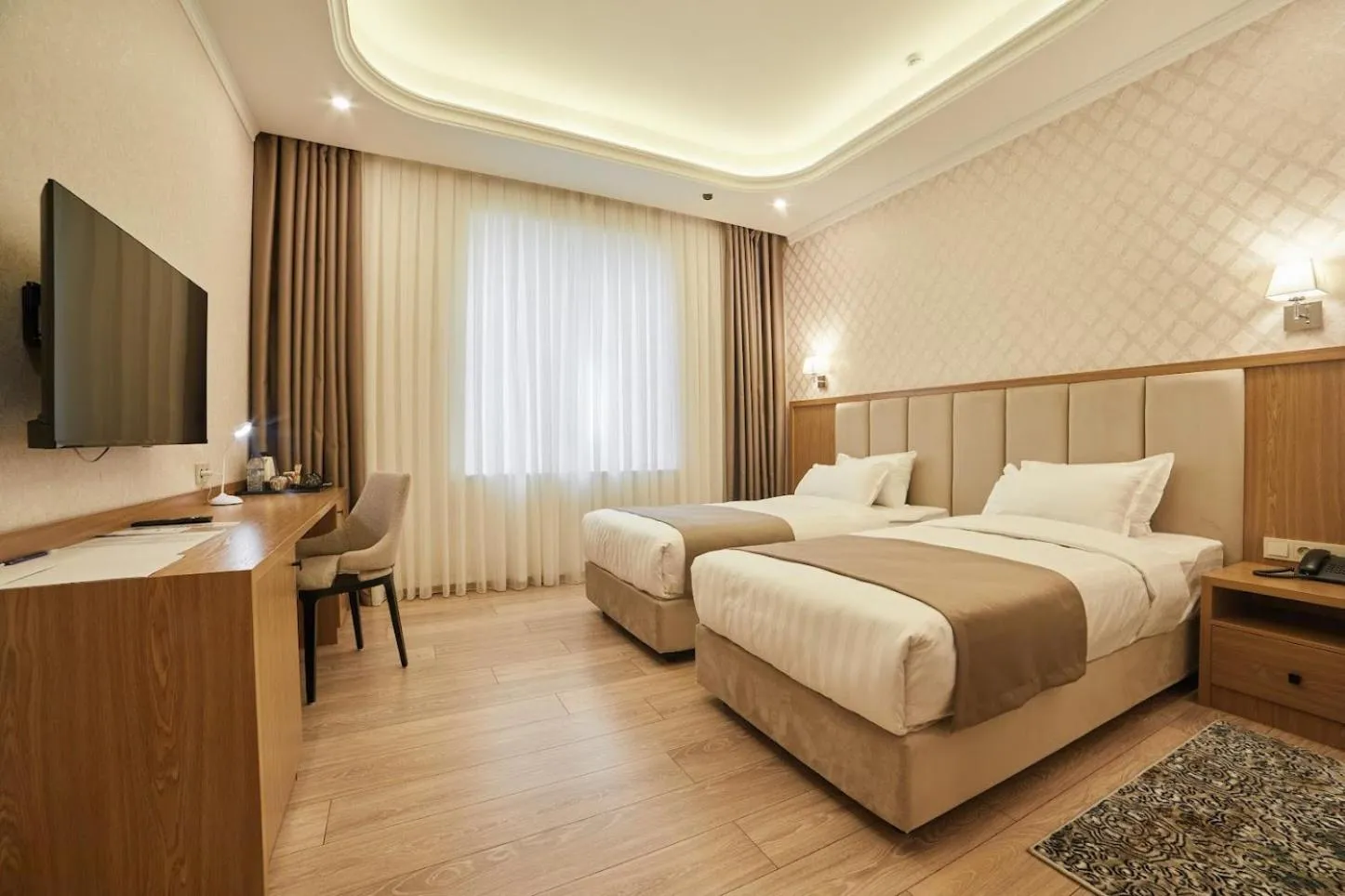 Bed in Al Anvar Halal Hotel by HotelPro group
