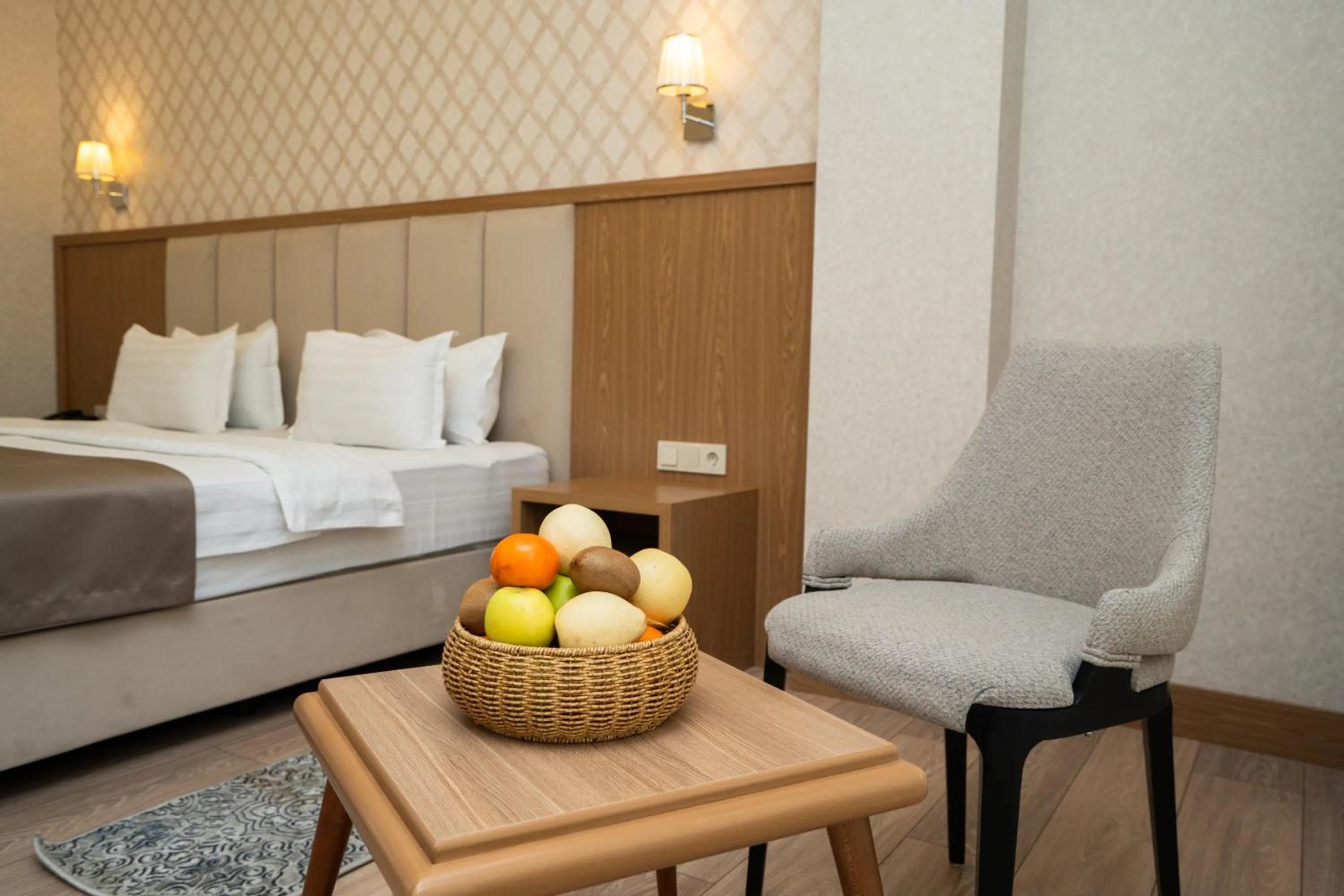 Photo of the whole room, Bed in Al Anvar Halal Hotel by HotelPro group