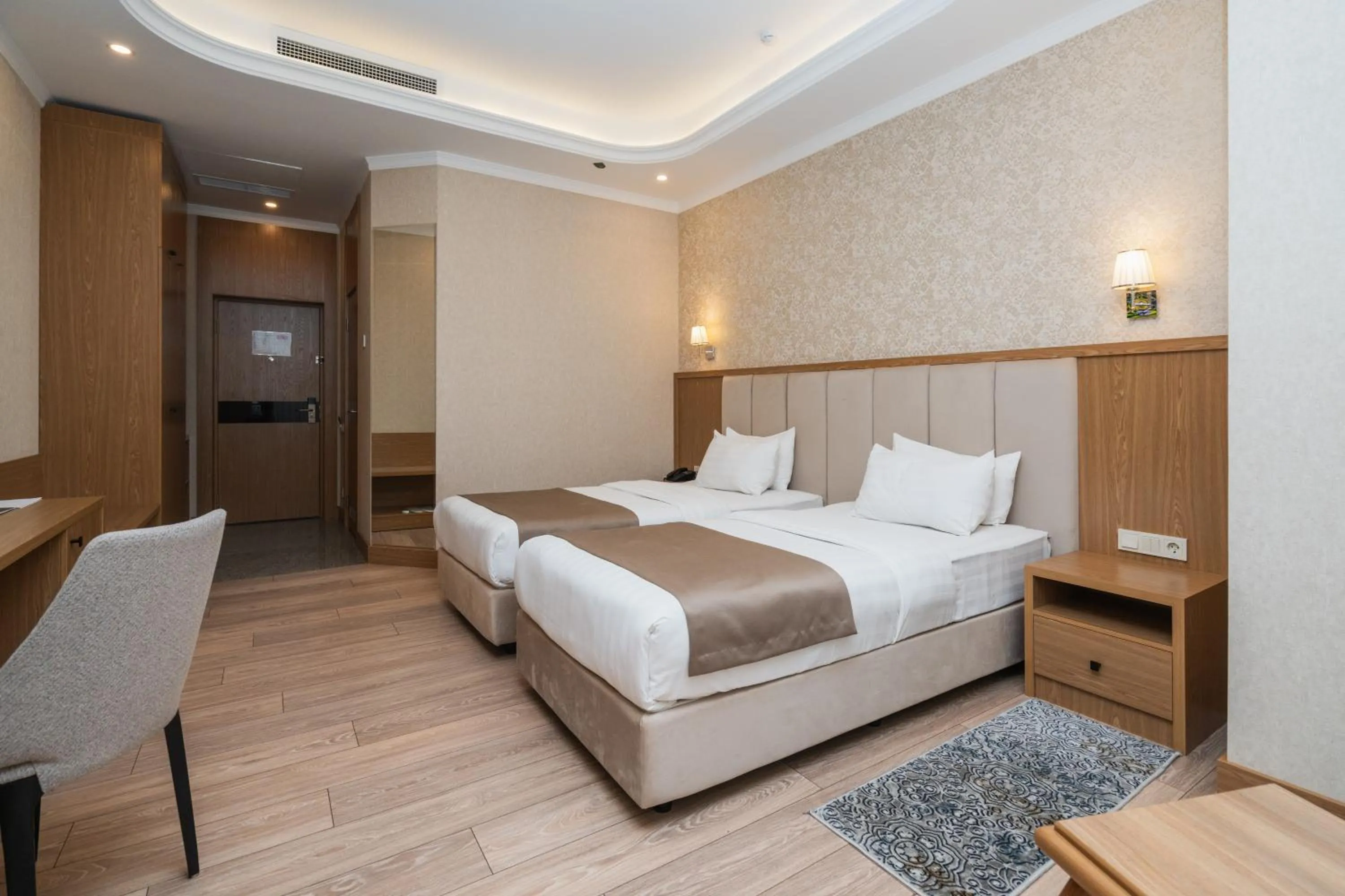 Bed in Al Anvar Halal Hotel by HotelPro group