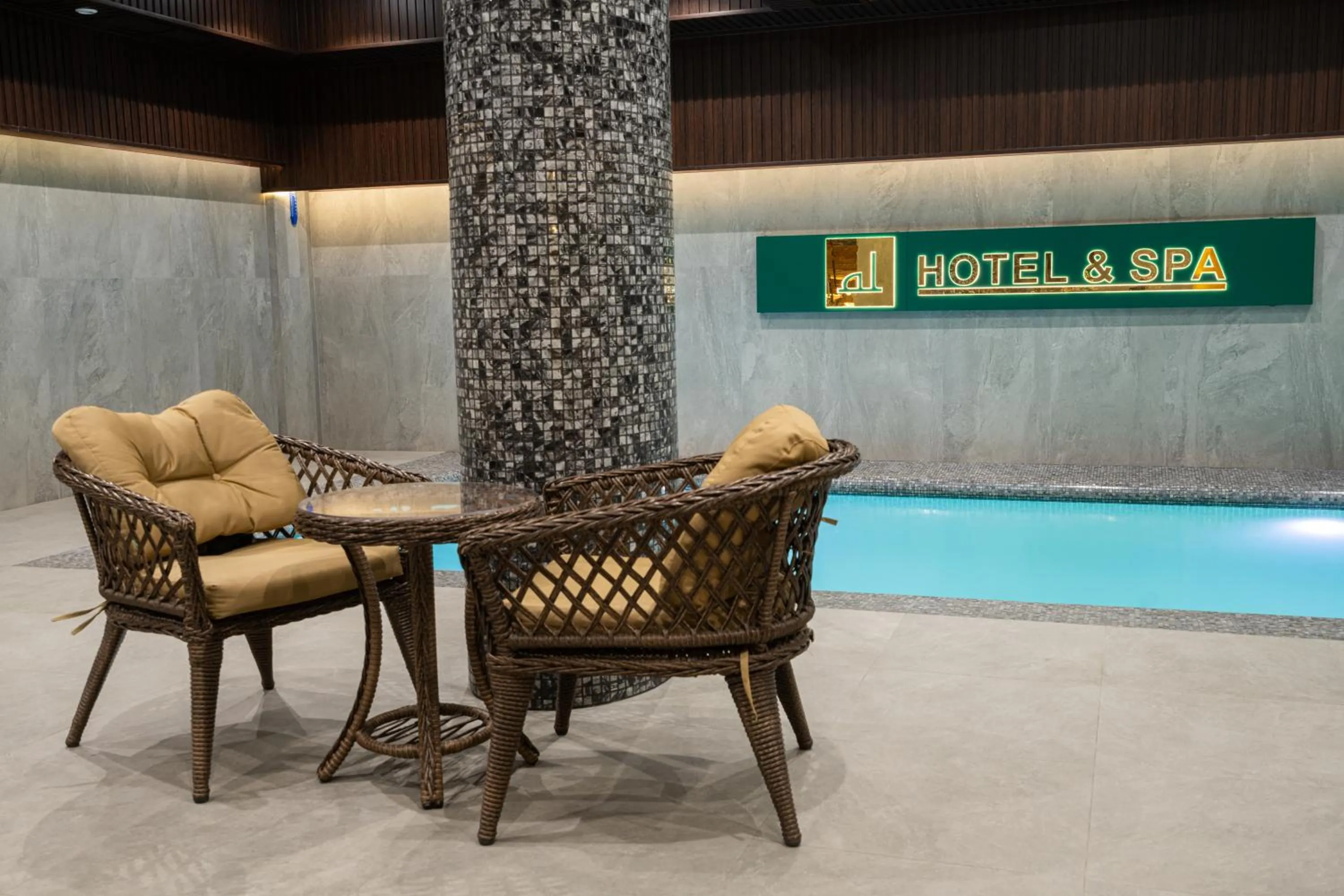 Swimming pool in Al Anvar Halal Hotel by HotelPro group