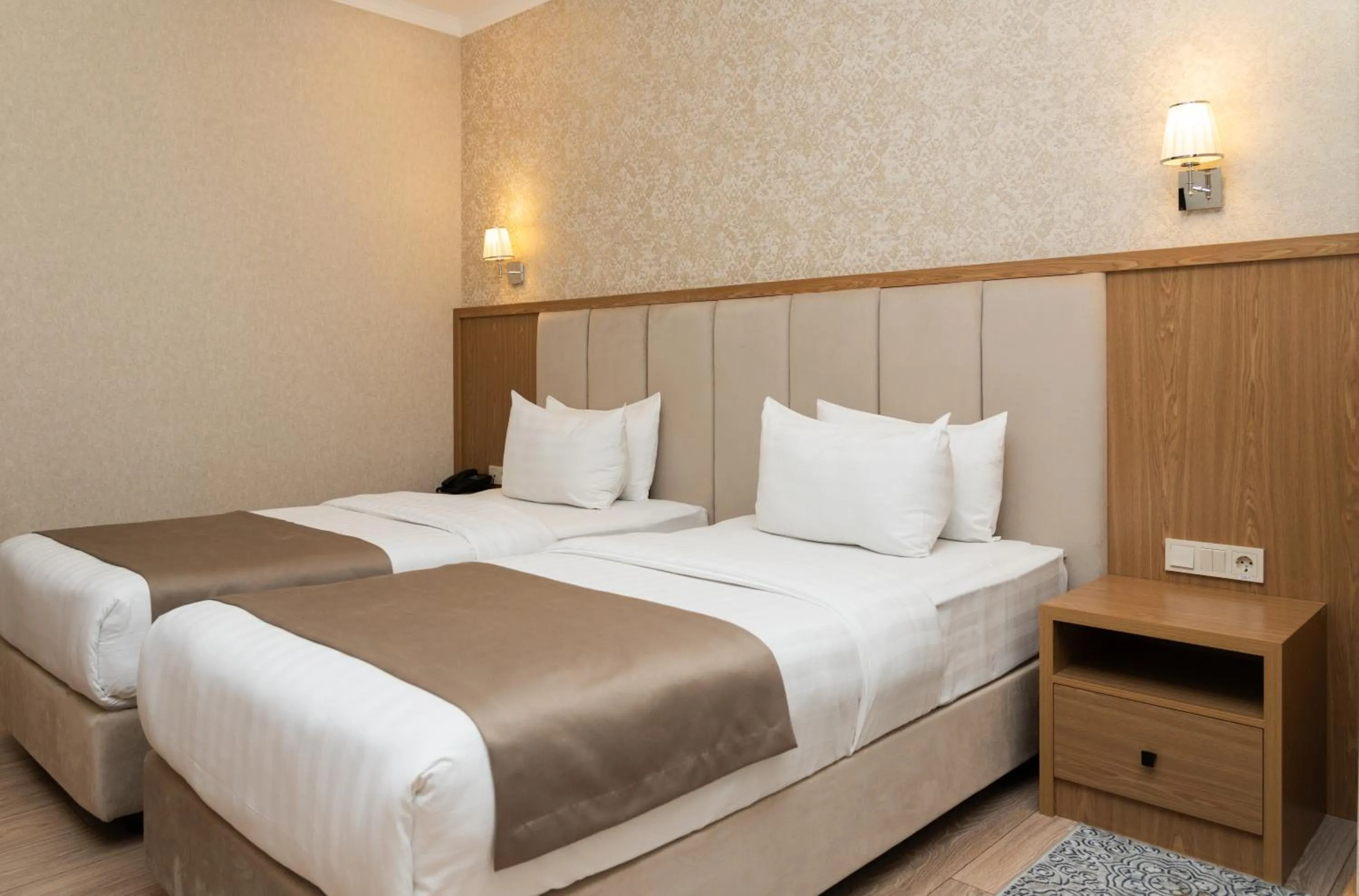 Bed in Al Anvar Halal Hotel by HotelPro group