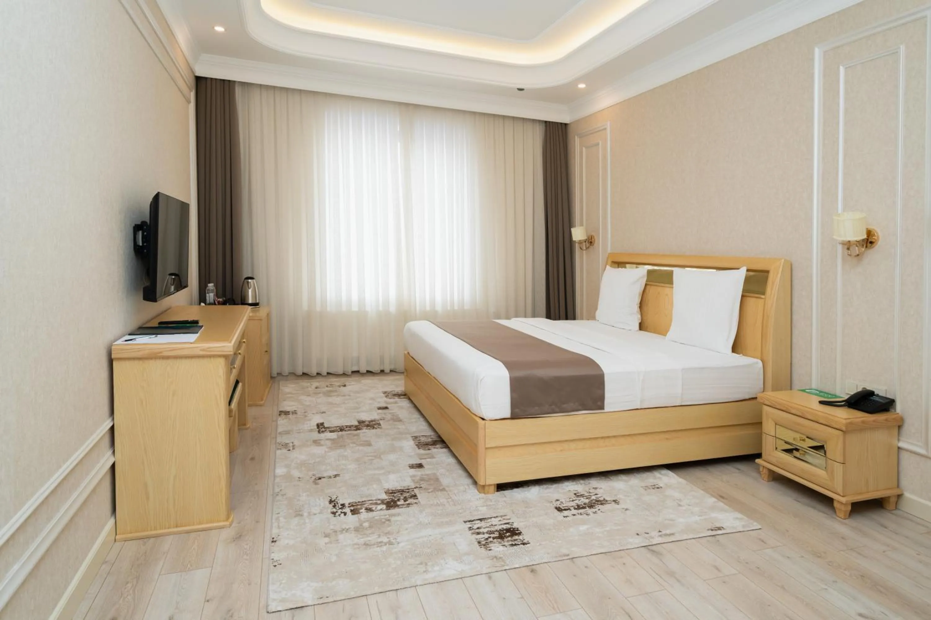 Bed in Al Anvar Halal Hotel by HotelPro group