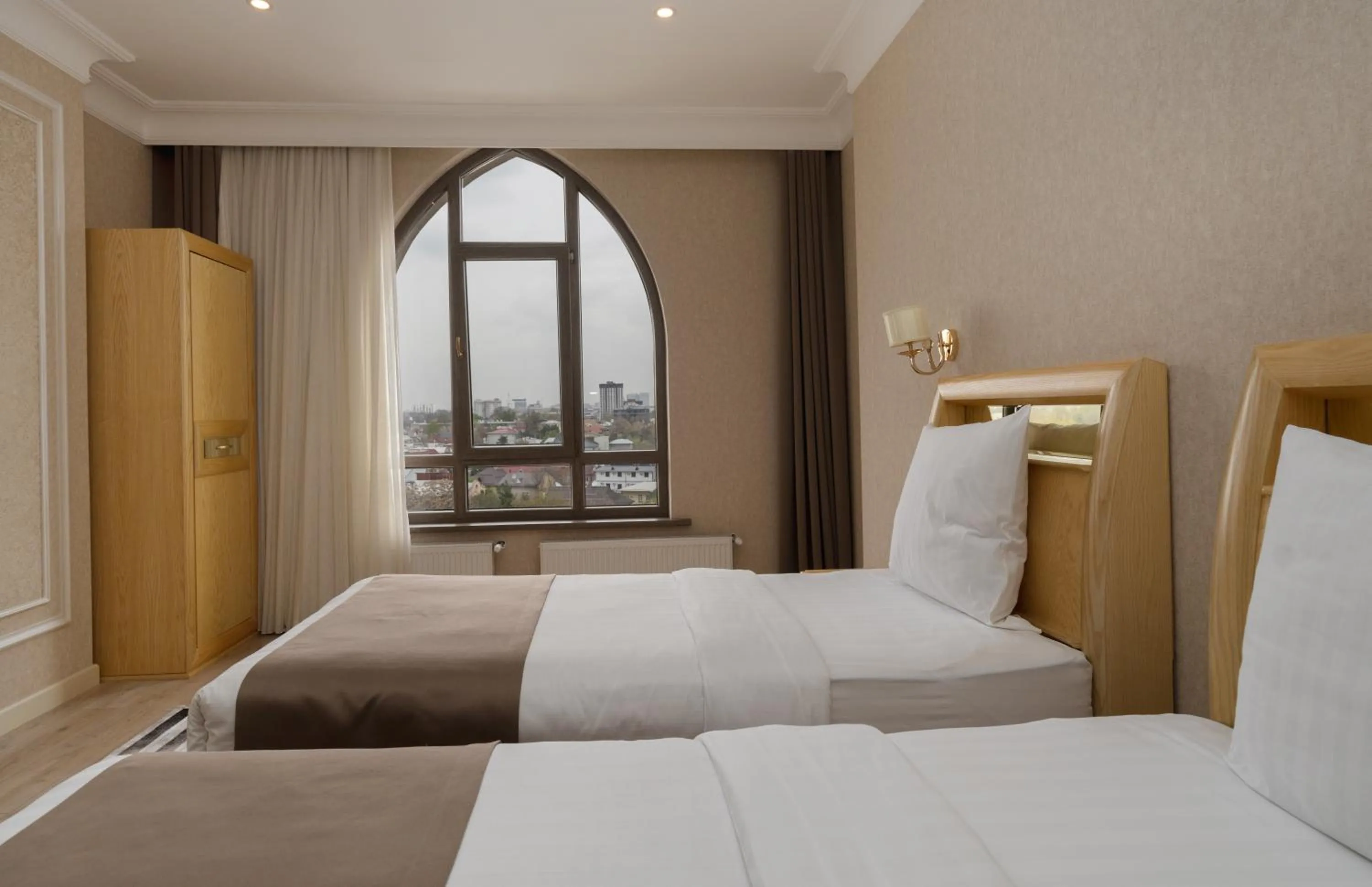 Bed in Al Anvar Halal Hotel by HotelPro group