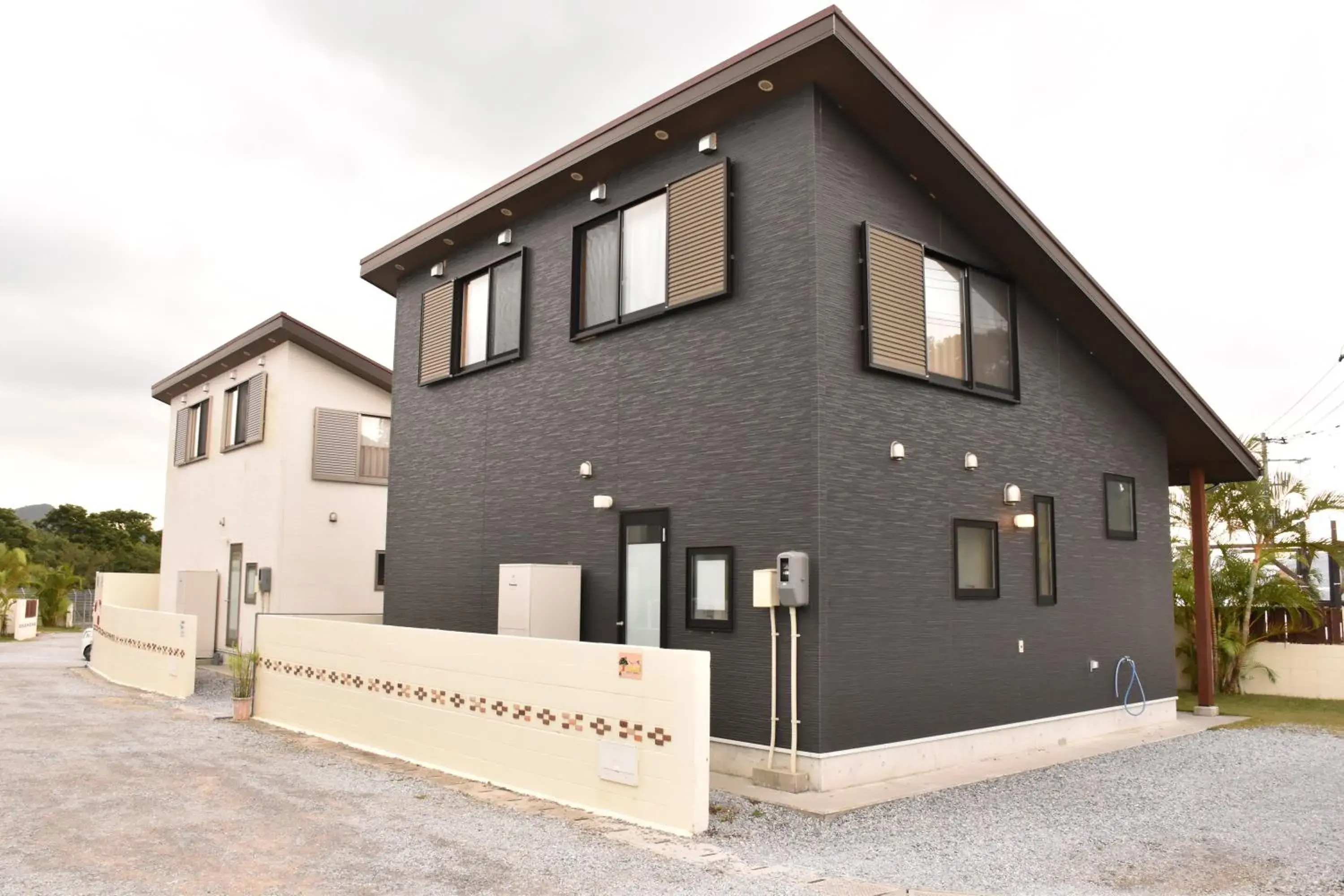 Property building in Churaumi Village Property building in Churaumi Village